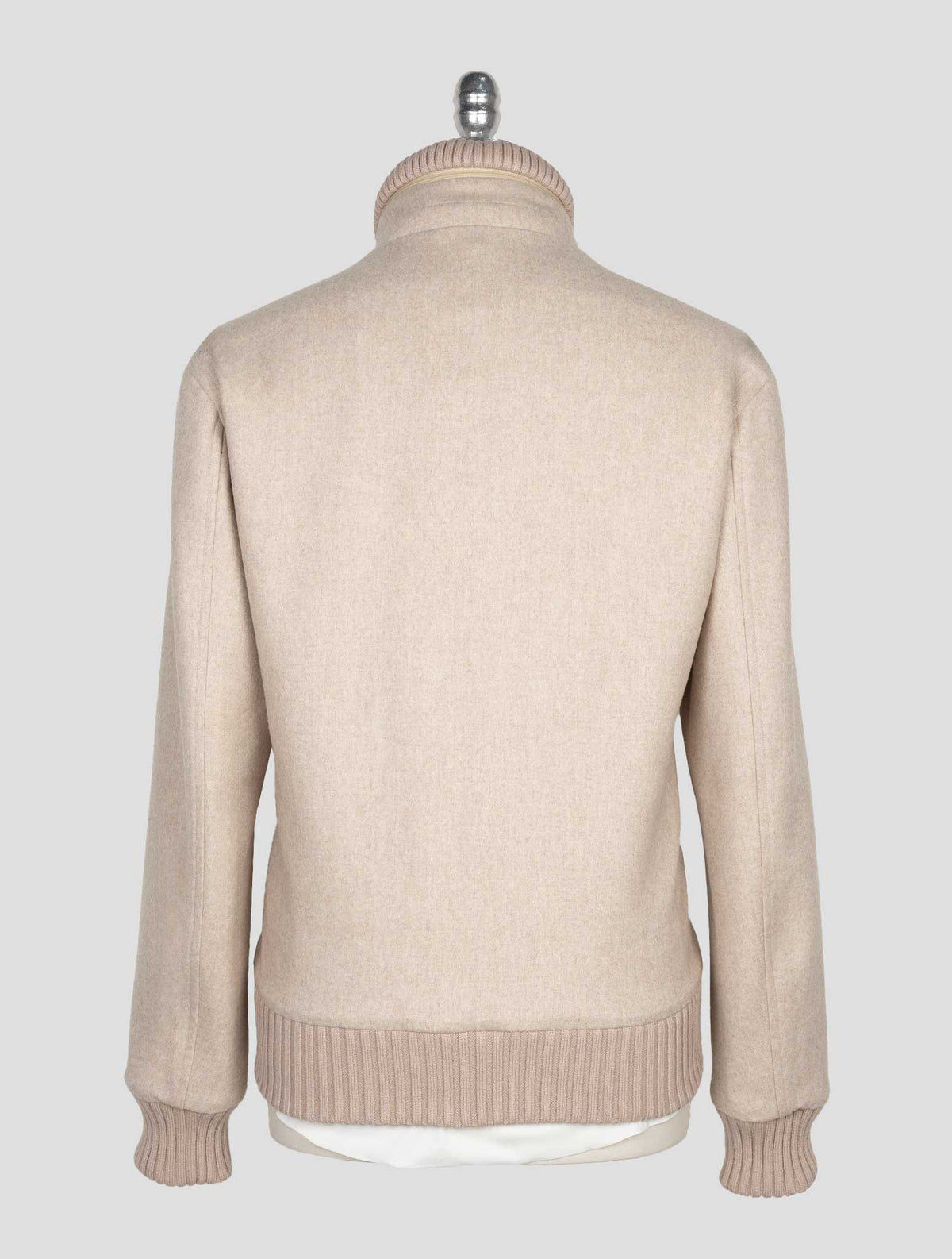 Kired Beige  Wool Pa Pl Coat 3