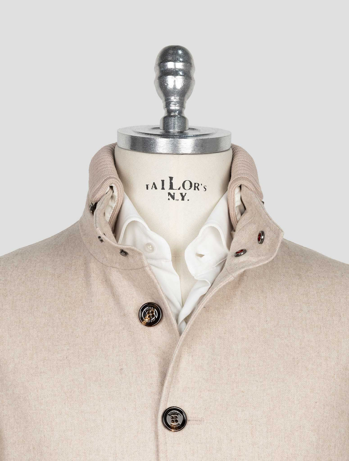 Kired Beige  Wool Pa Pl Coat 4