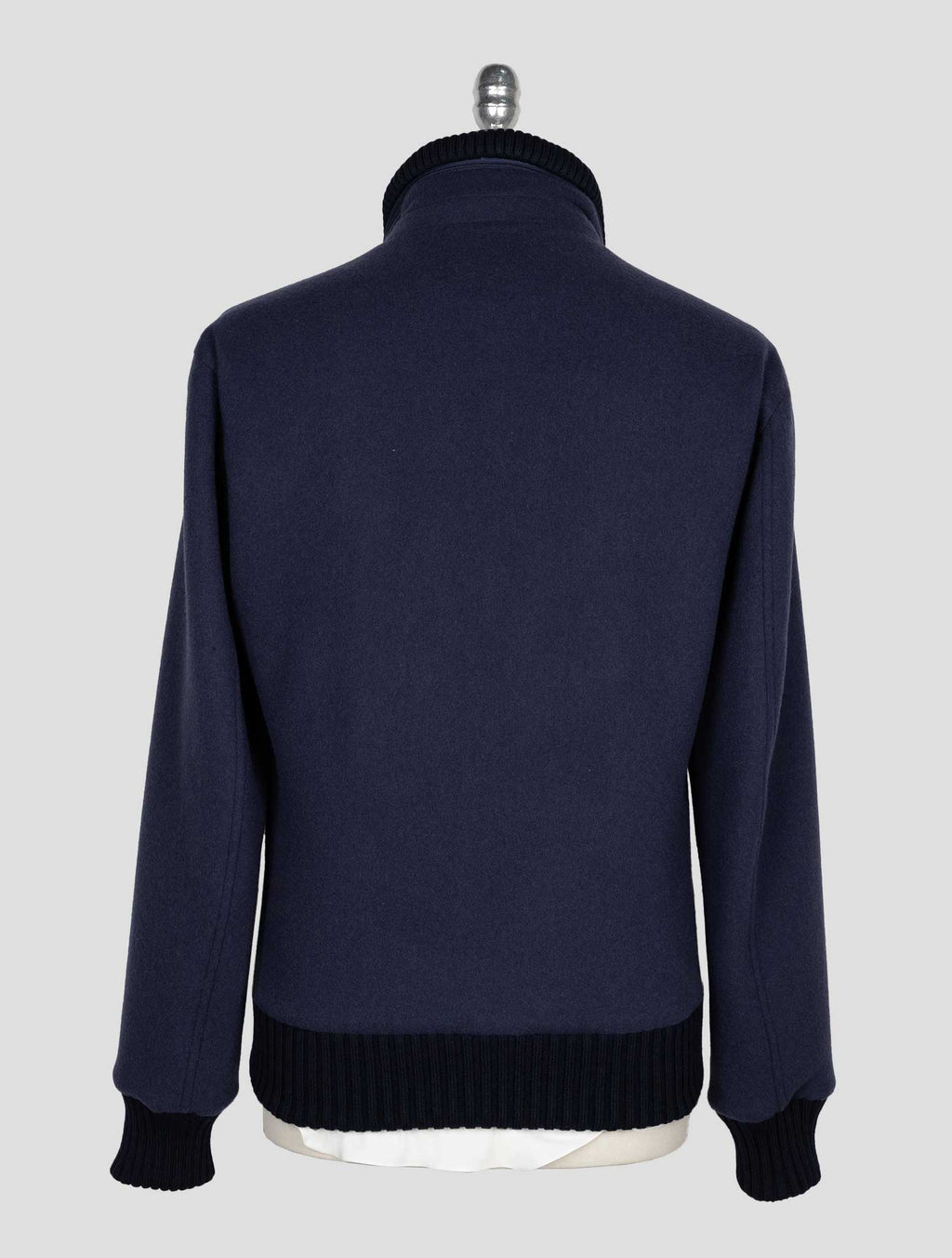 Kired Blue Cashmere Pa Ea Coat 3