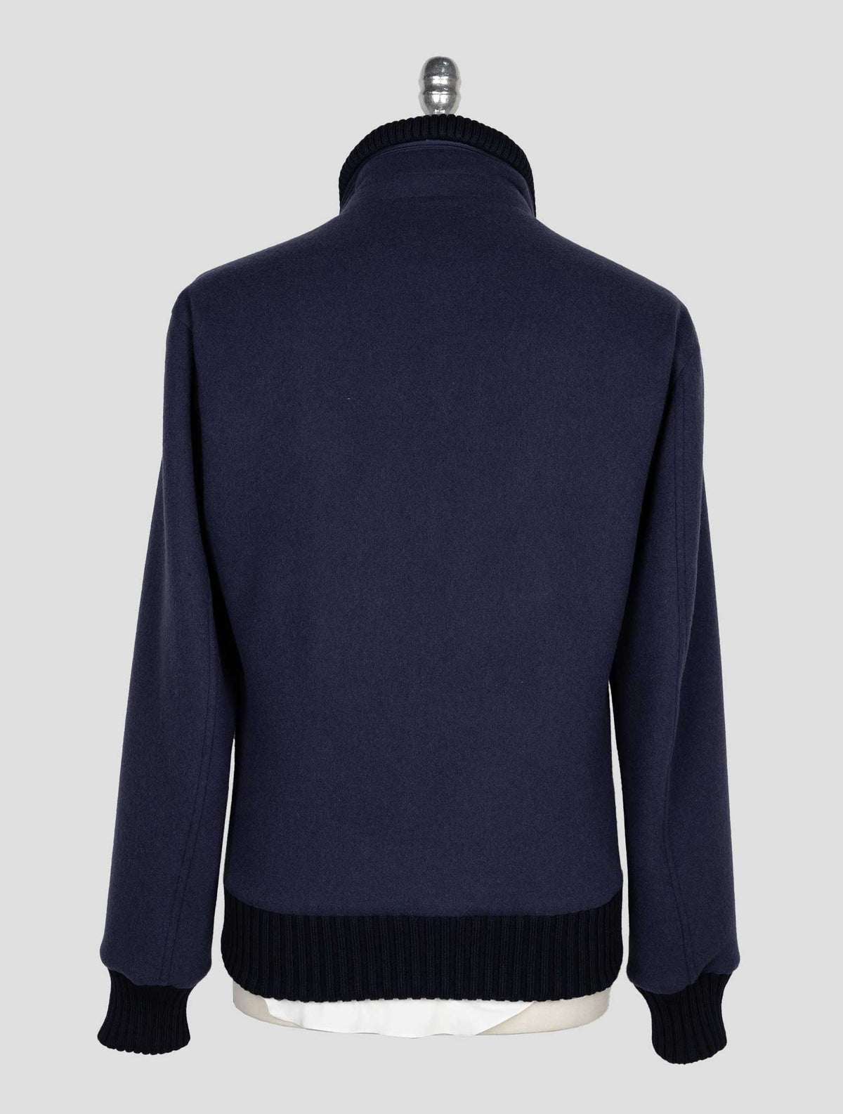 Kired Blue Cashmere Pa Ea Coat 3