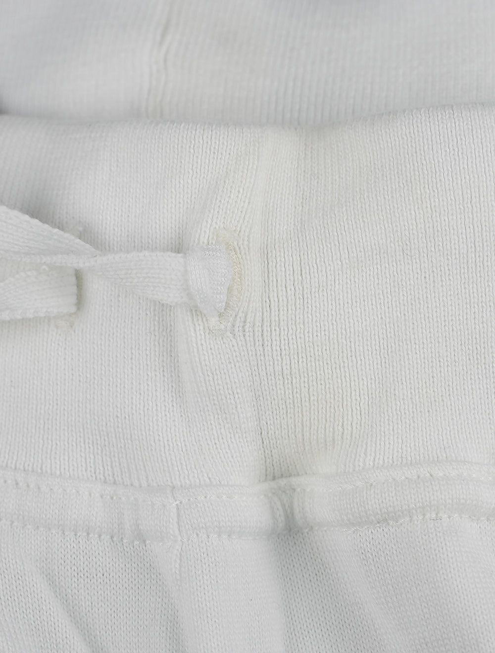Kiton White Cotton Jogging Pants 4