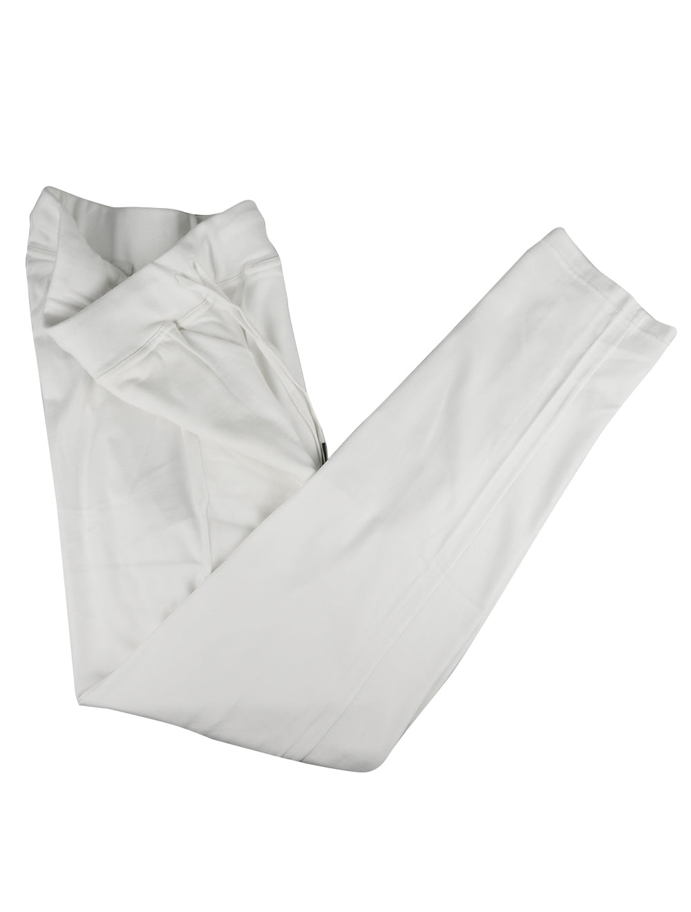 Kiton White Cotton Jogging Pants 2