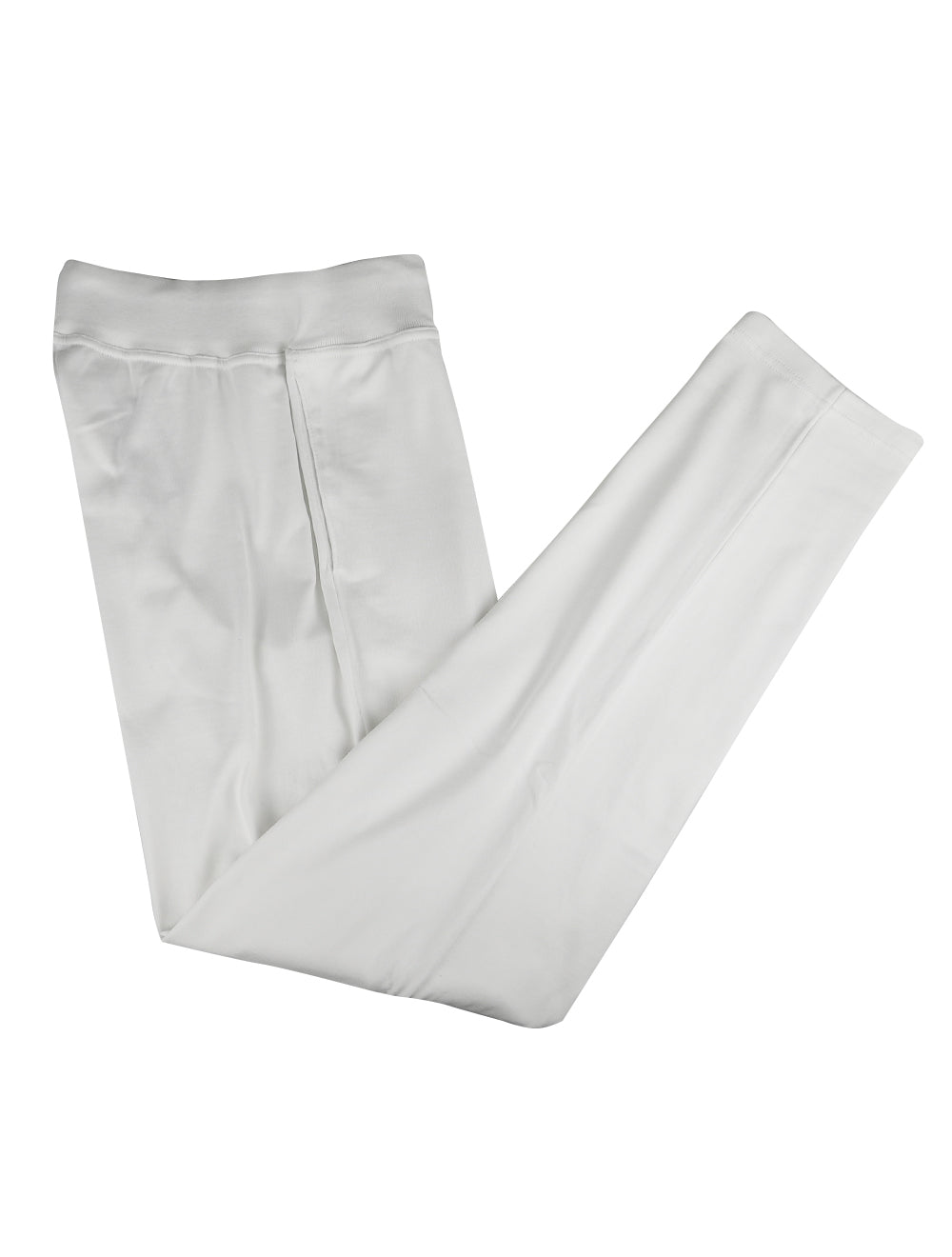 Kiton White Cotton Jogging Pants 1