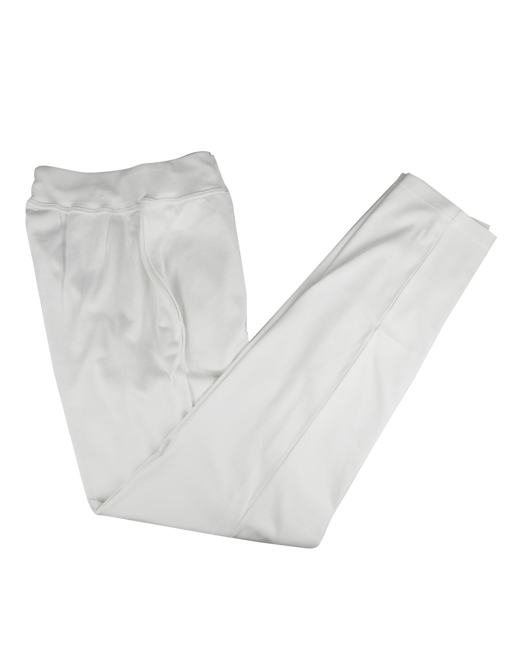 Kiton White Cotton Jogging Pants 1