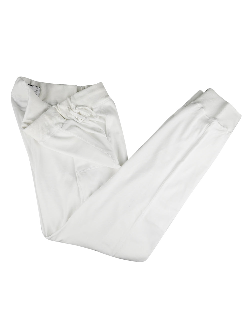 Kiton White Cotton Jogging Pants 2
