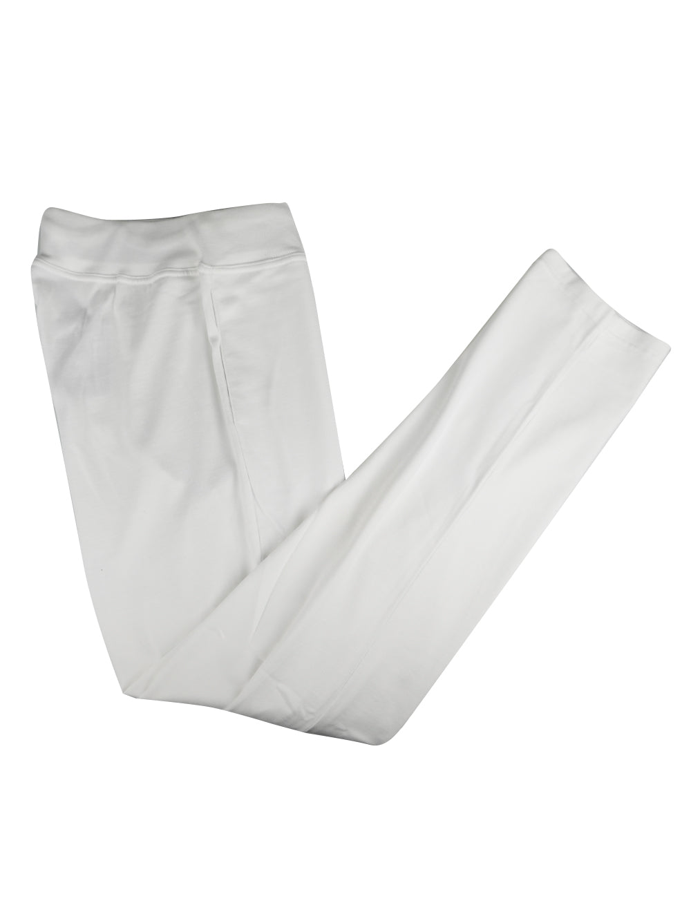 Kiton White Cotton Jogging Pants 1