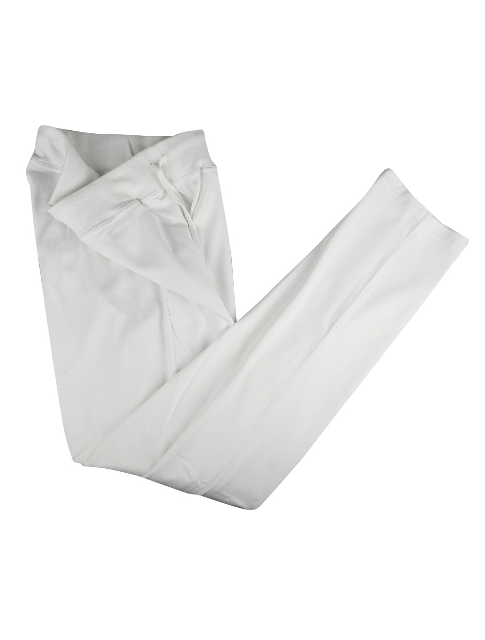 Kiton White Cotton Jogging Pants 2