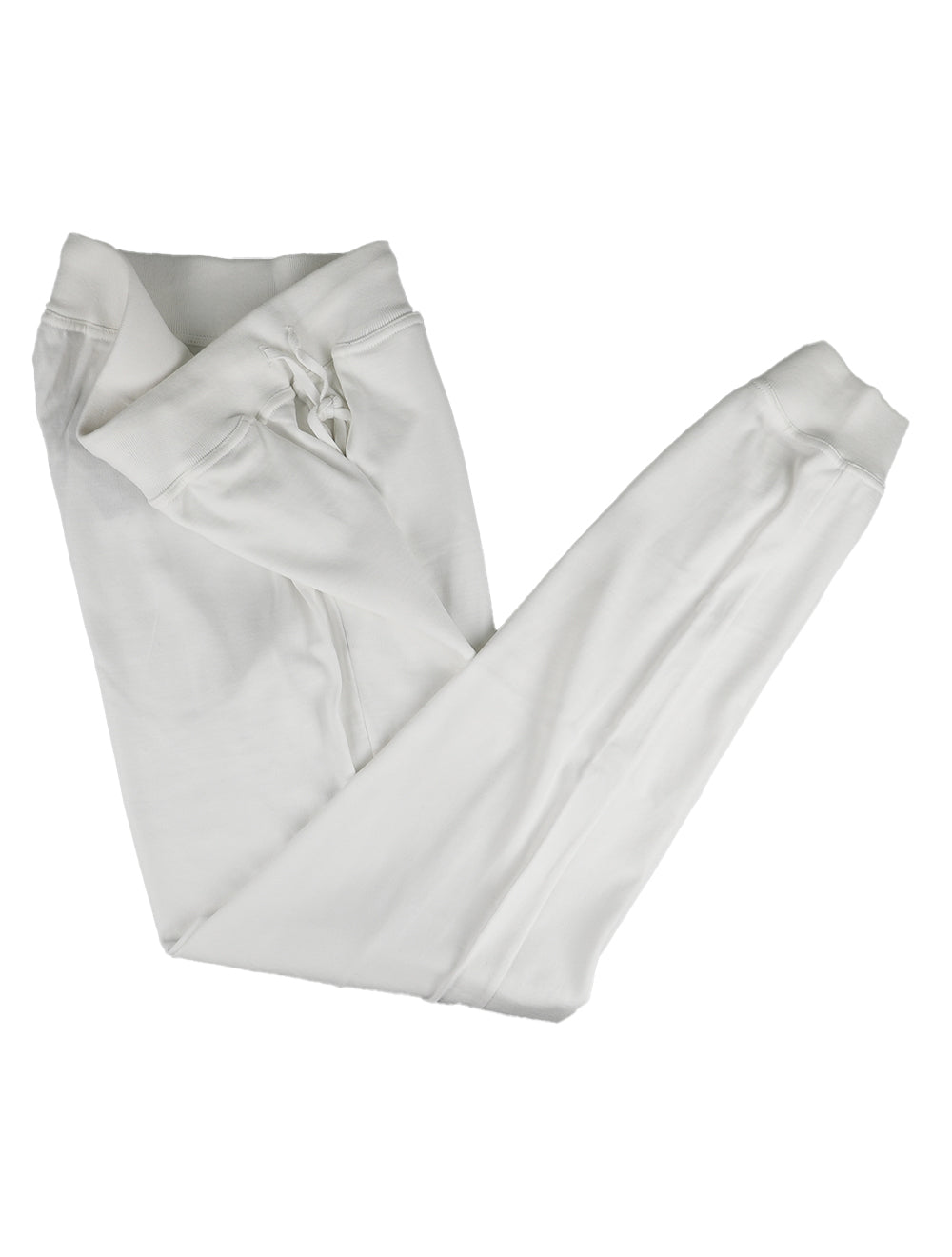 Kiton White Cotton Jogging Pants 2