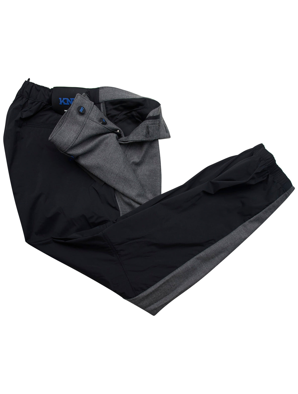 Kiton KNT Gray Black Wool Ea Jeans 2