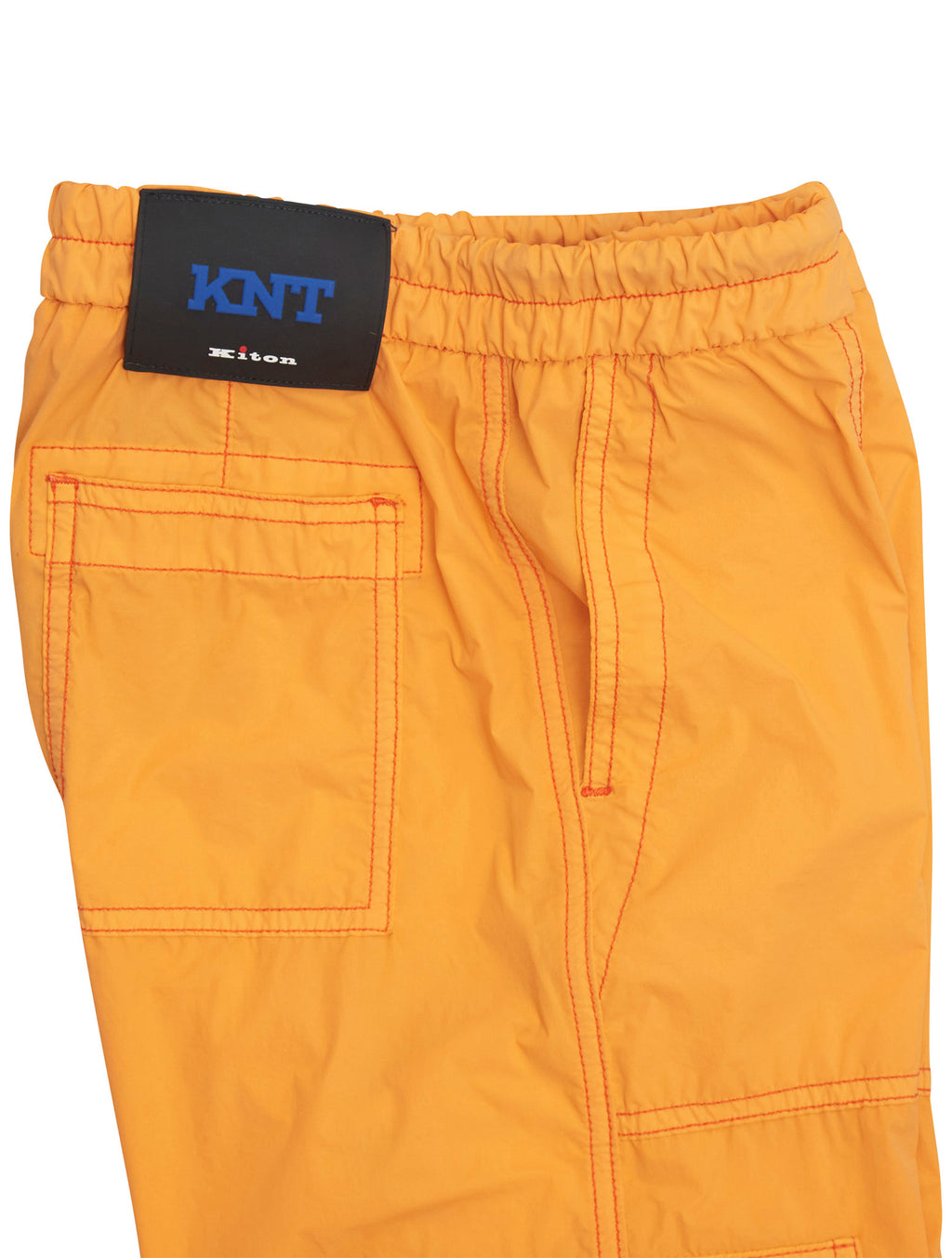 Kiton KNT Orange Pa Ea  Cargo Pants 3