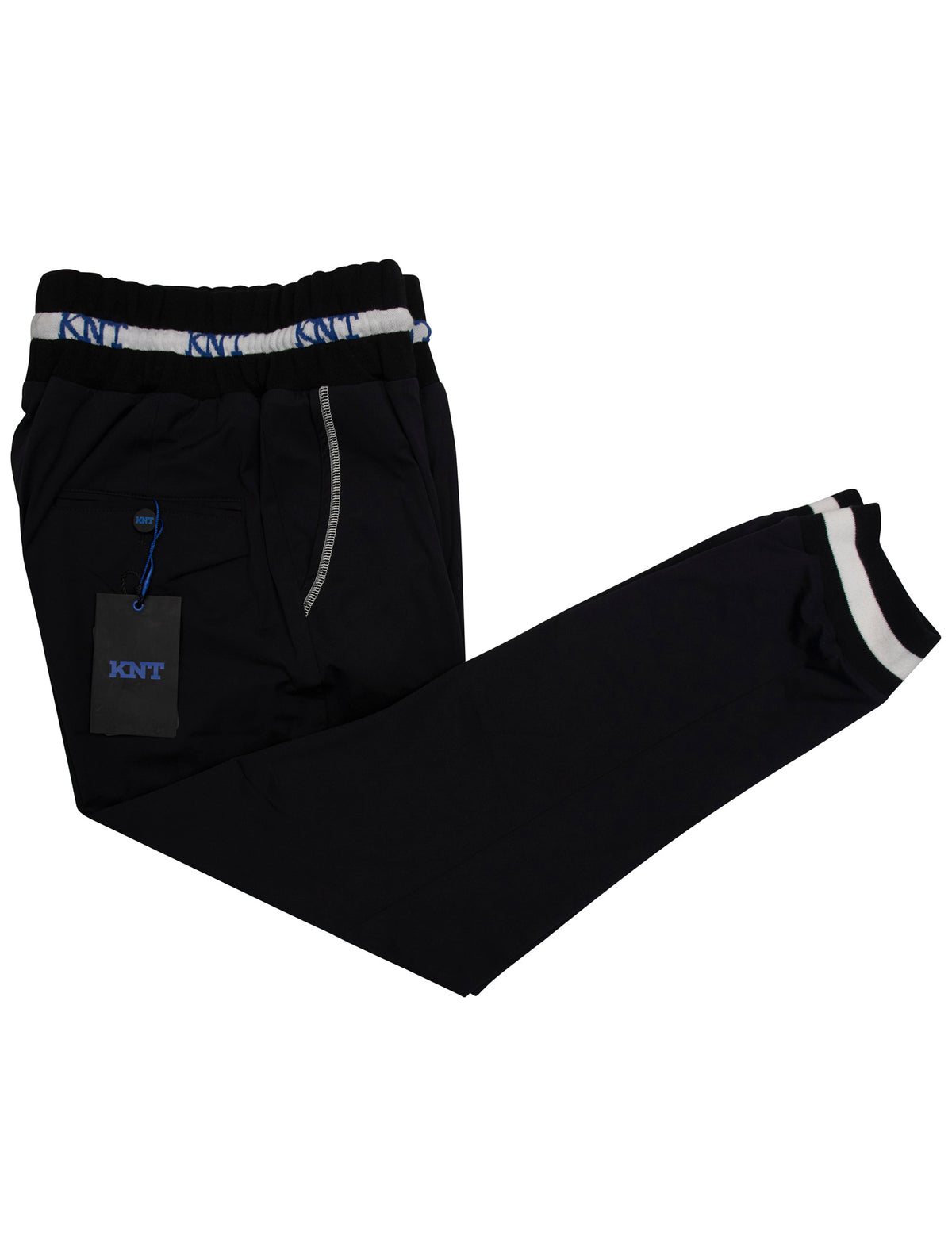 Kiton KNT Black  Pa Ea Pants 1