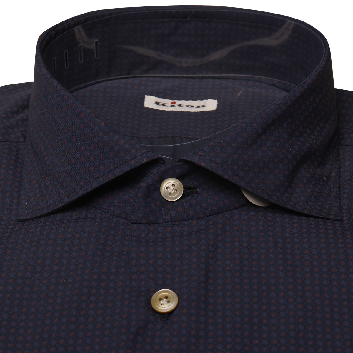 Kiton Multicolor Cotton Shirt 2