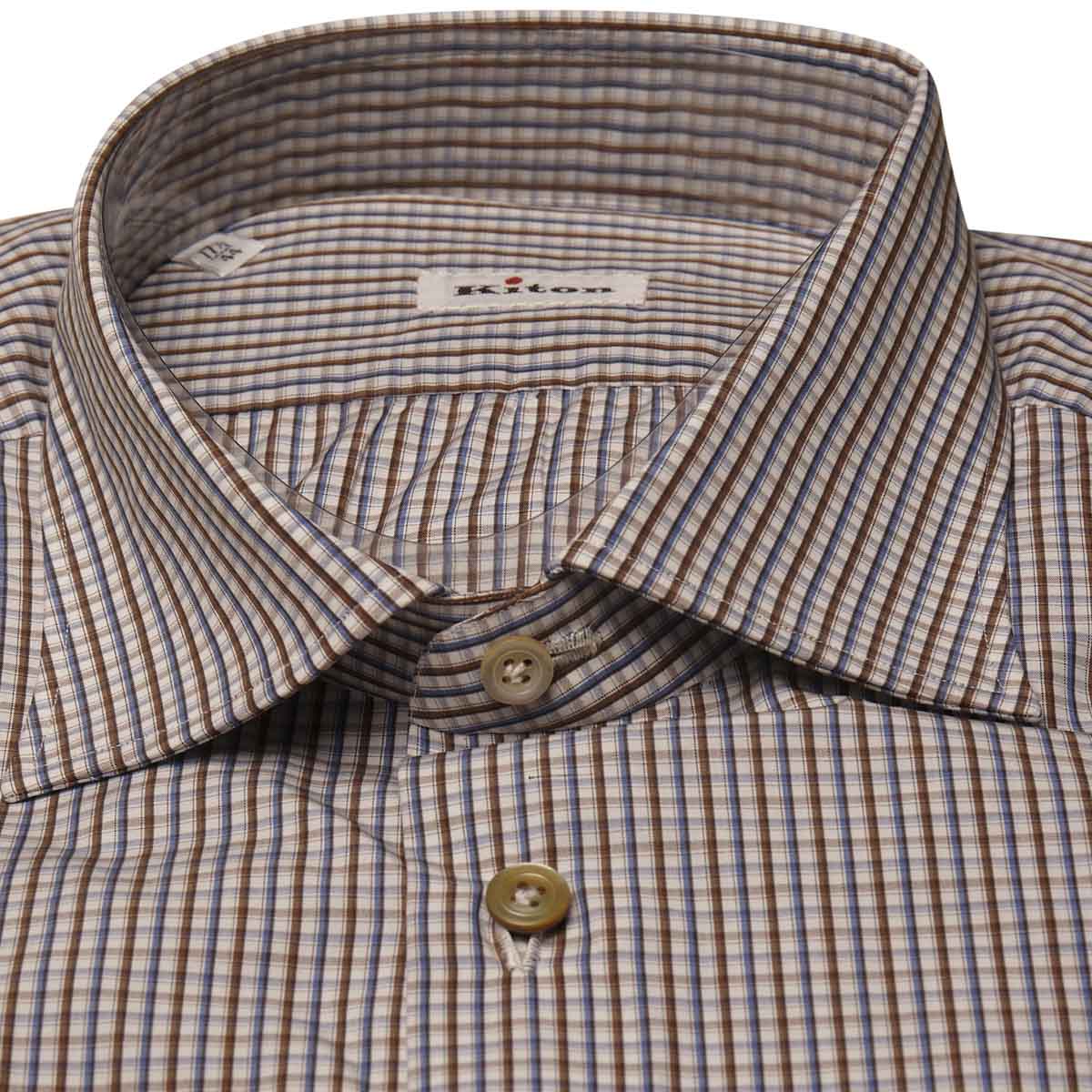 Kiton Multicolor Cotton Shirt 2