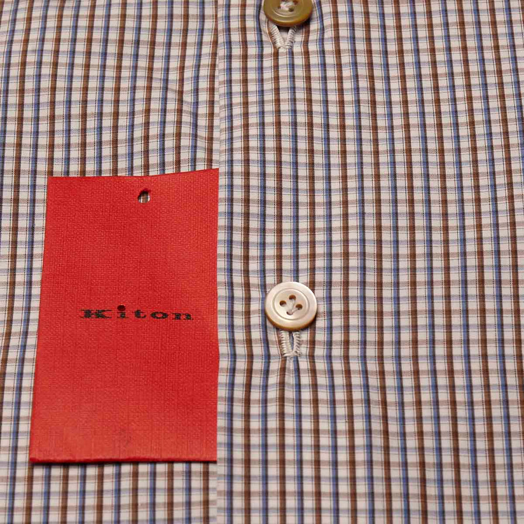 Kiton Multicolor Cotton Shirt 3