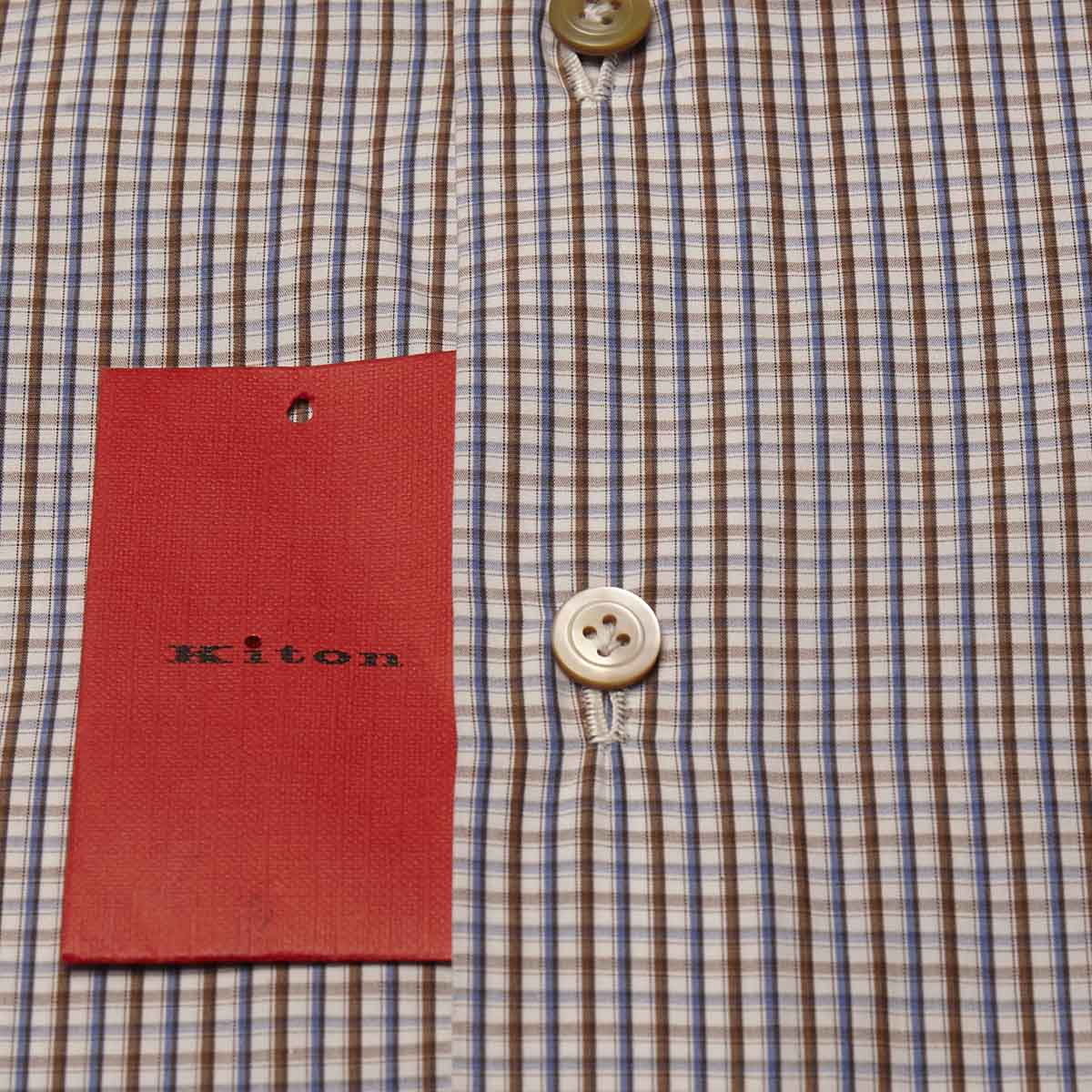 Kiton Multicolor Cotton Shirt 3