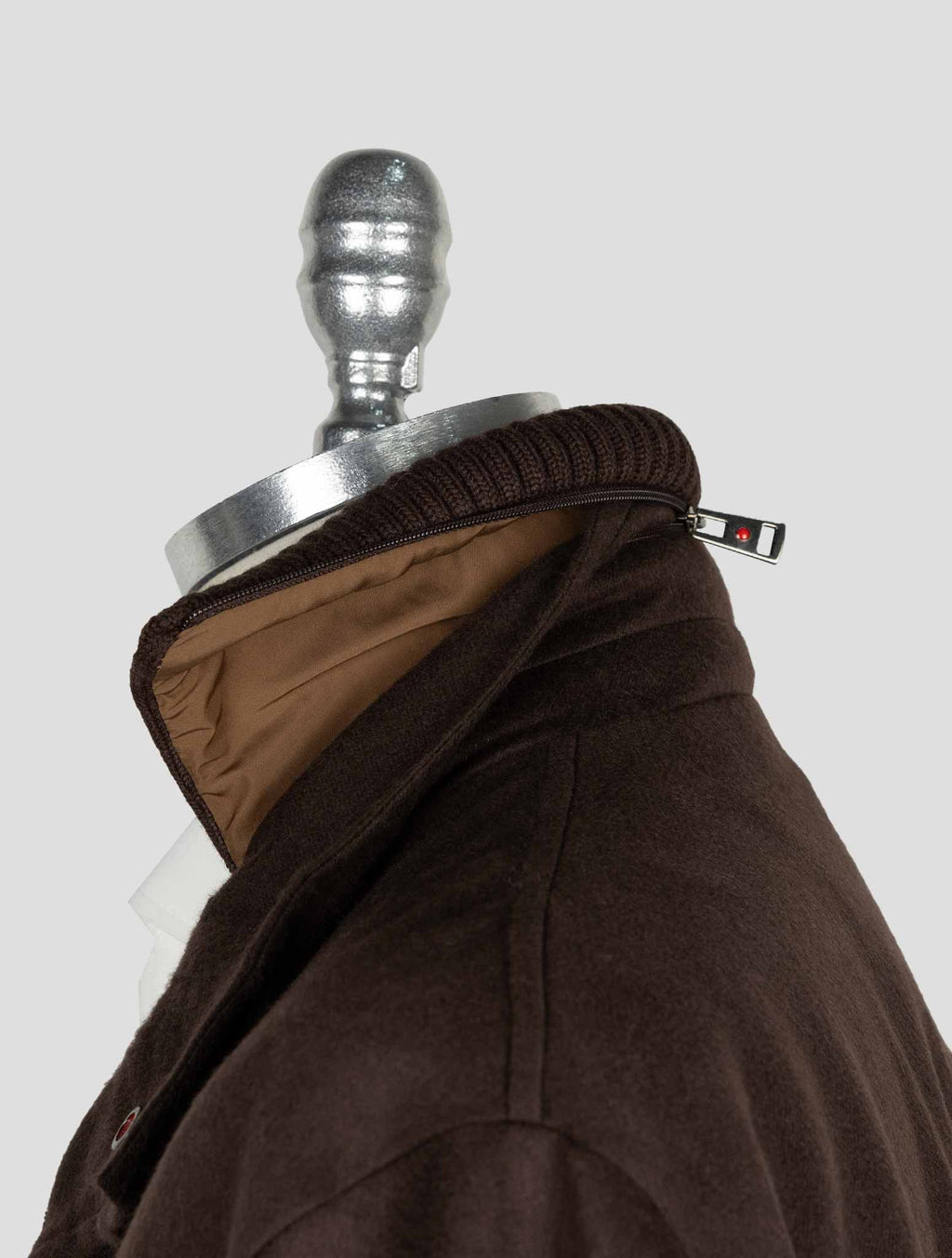 Kired Brown Cashmere Coat 5