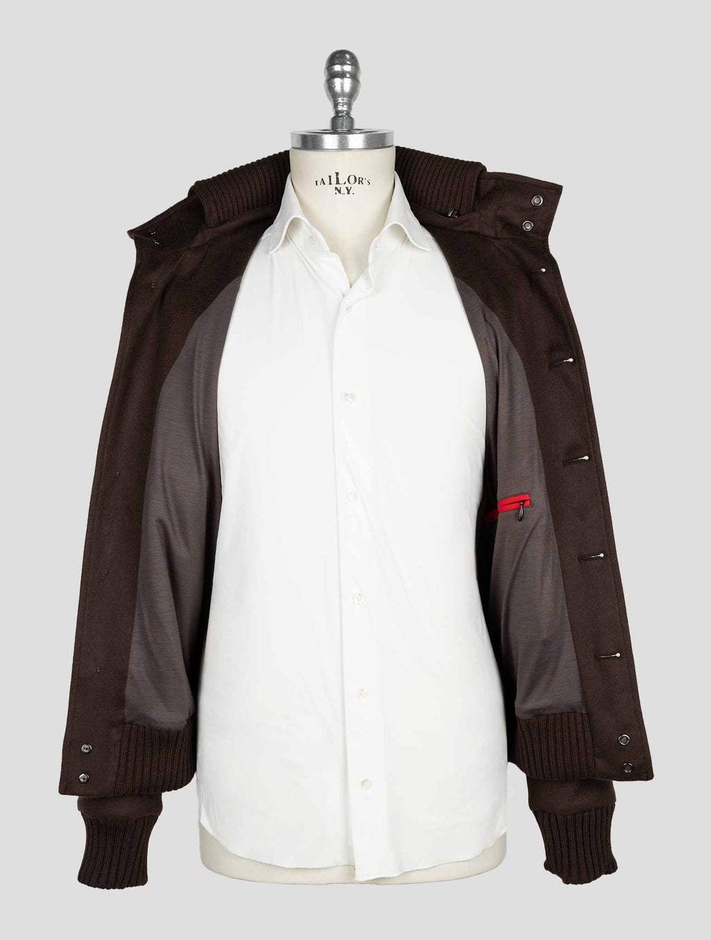 Kired Brown Cashmere Coat 6