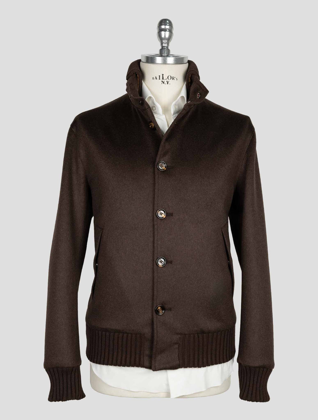 Kired Brown Cashmere Coat 1