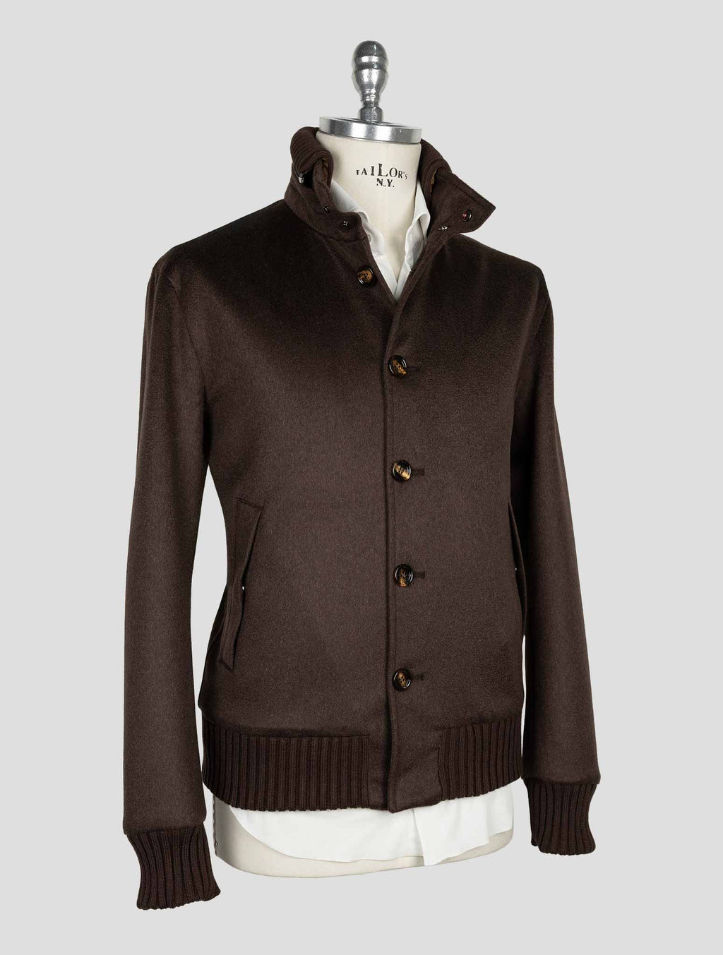 Kired Brown Cashmere Coat 2