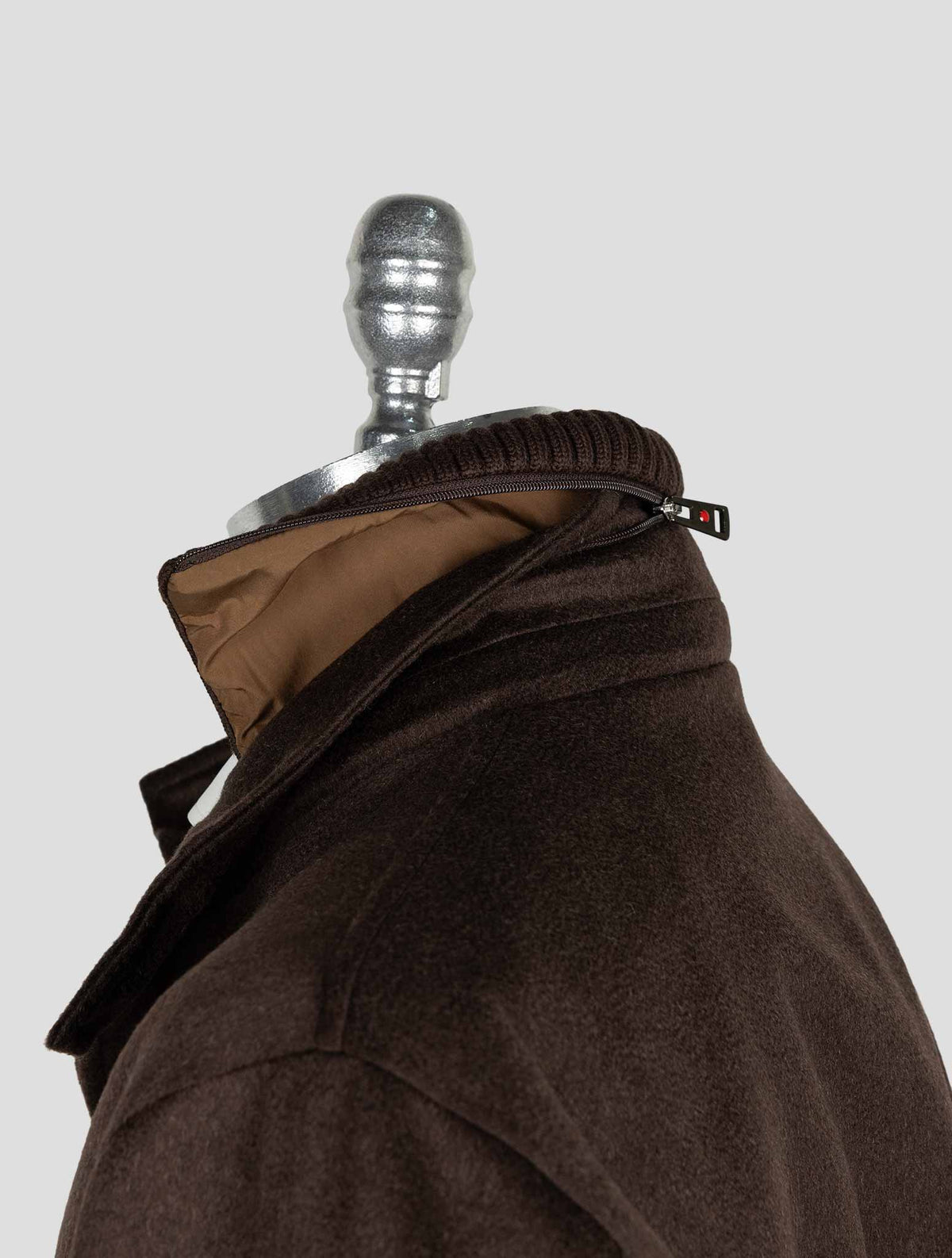 Kired Brown Cashmere Coat 5