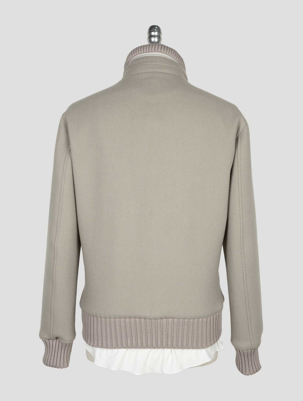 Kired Gray Cashmere Pa Ea Coat 3