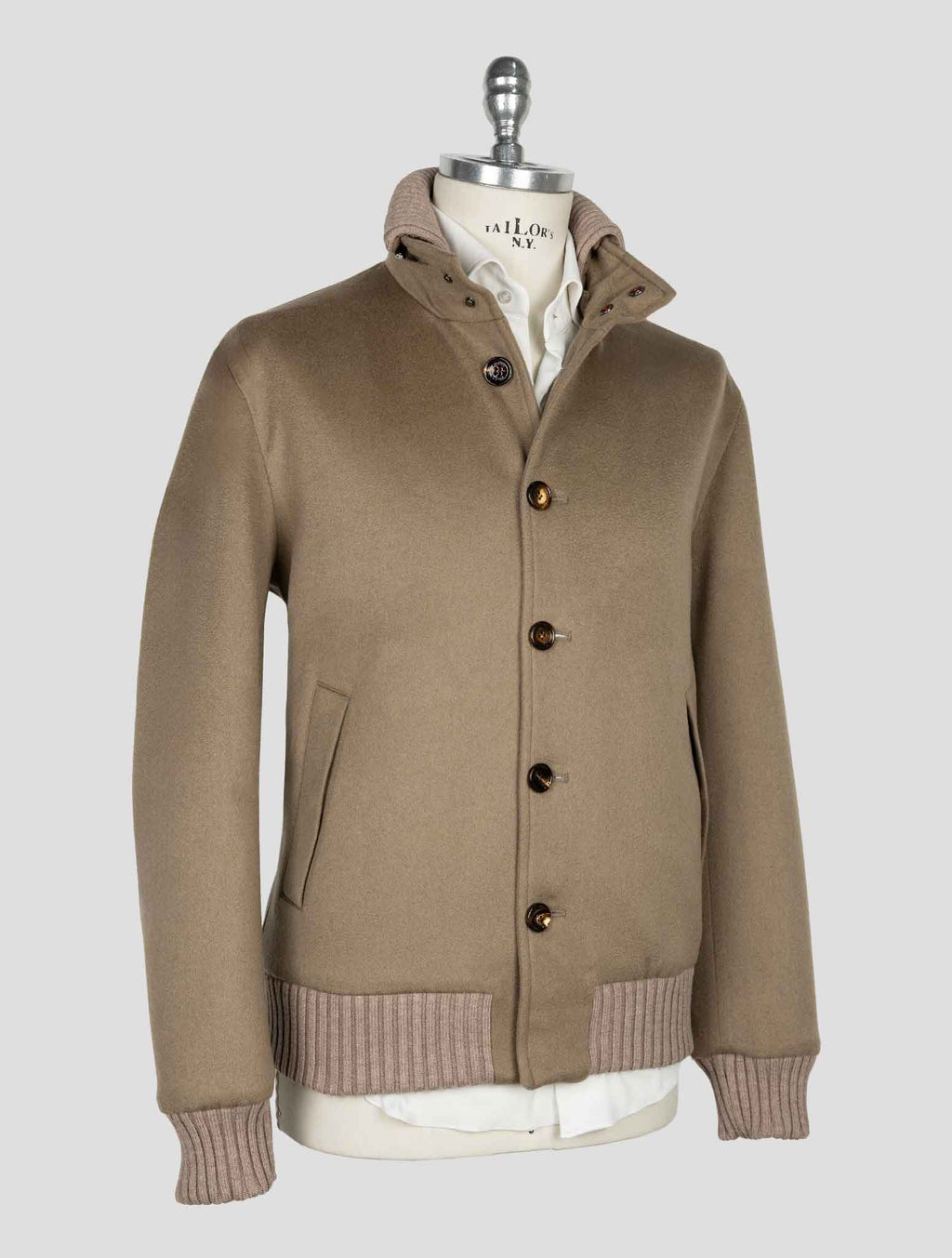 Kired Beige Cashmere  Coat 2