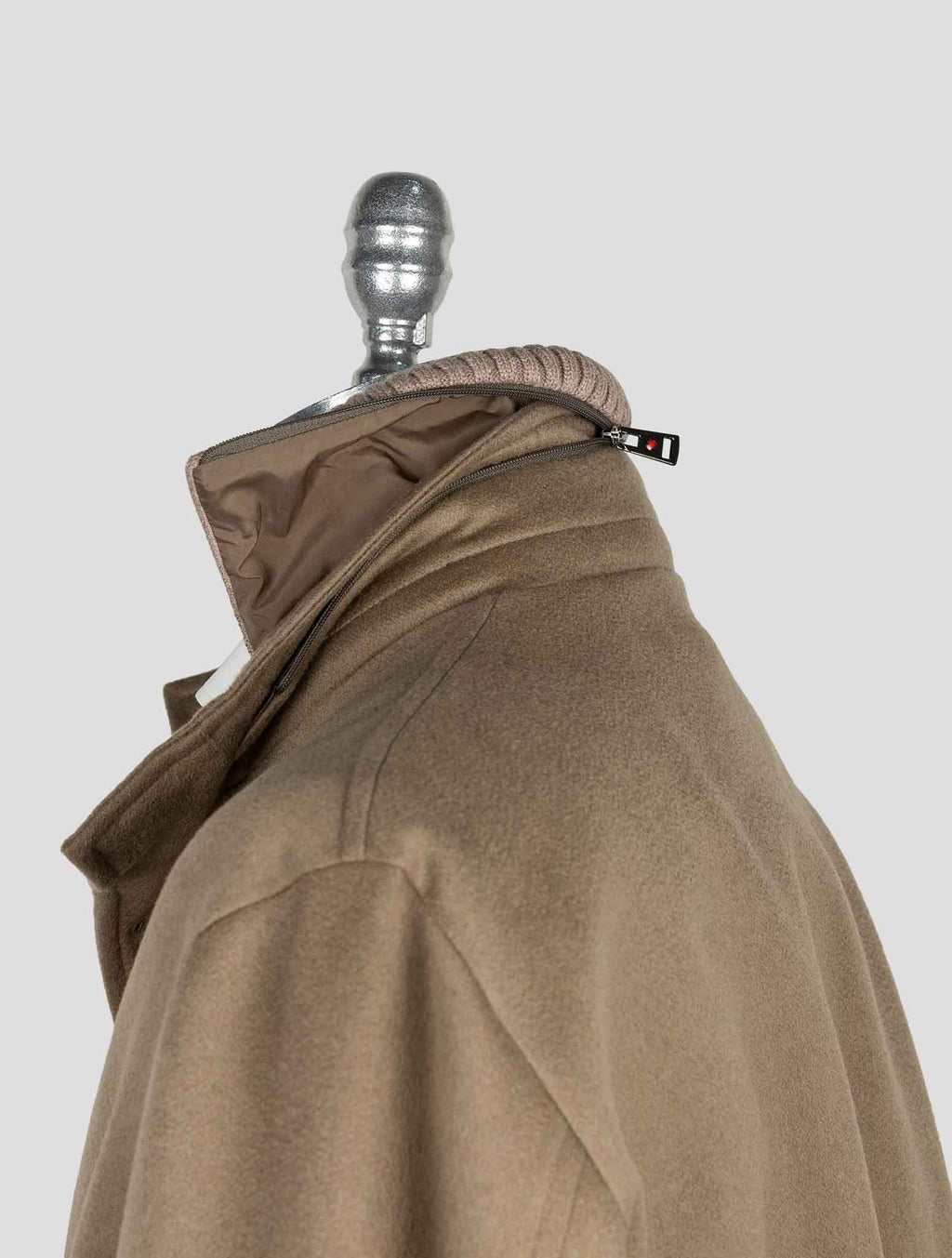 Kired Beige Cashmere  Coat 4