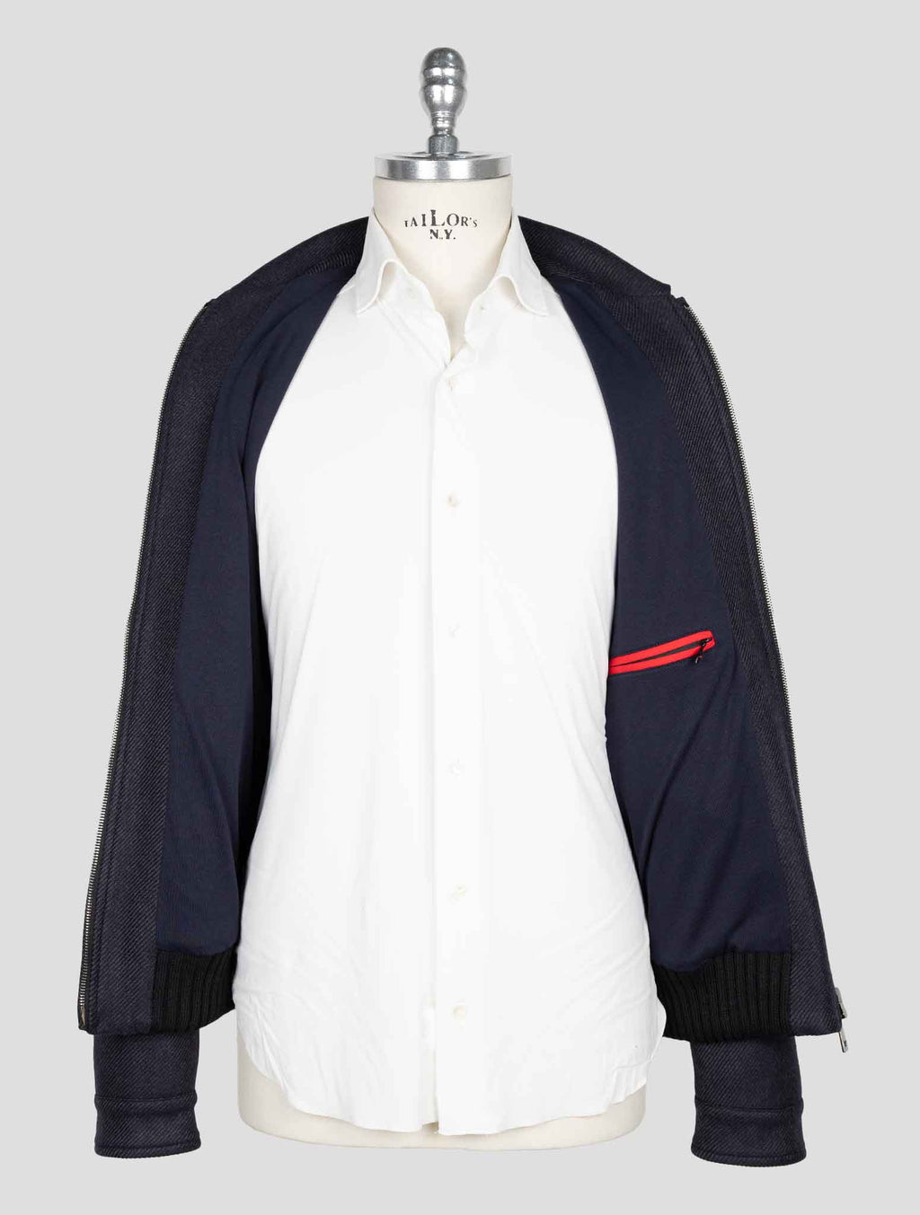 Kired Blue  Wool Cashmere  Coat 5