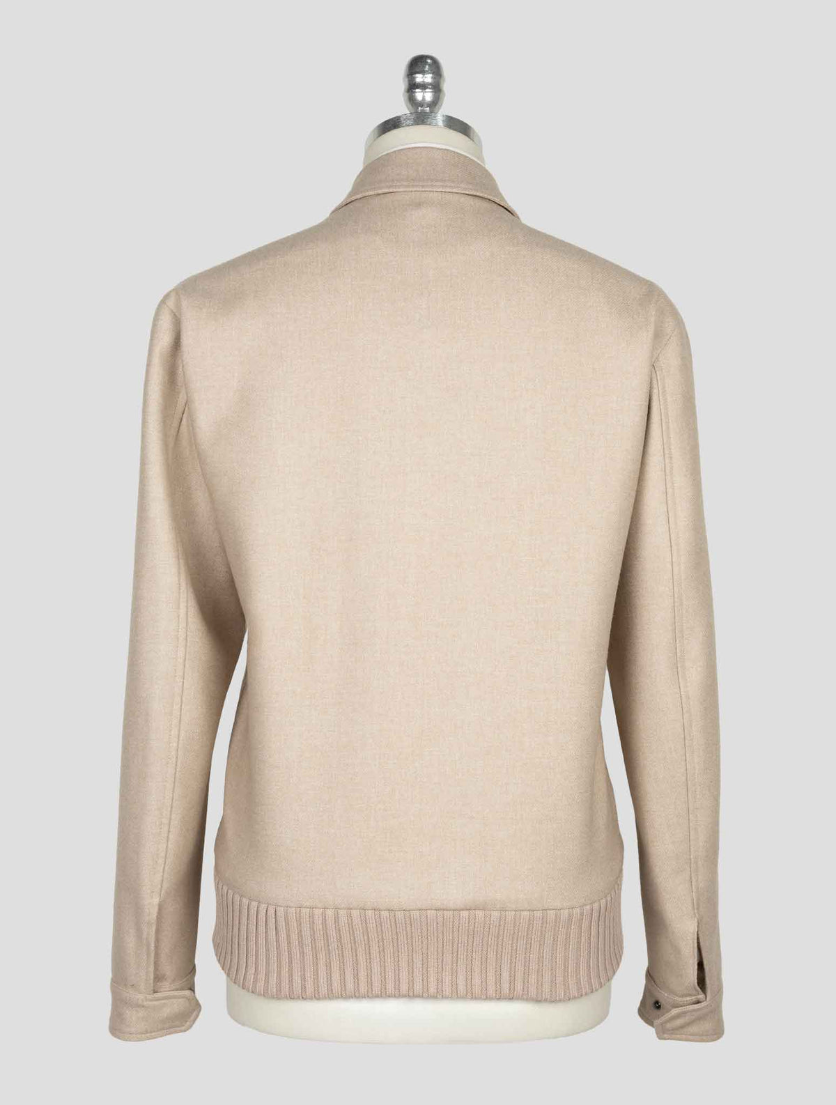 Kired Beige  Wool Pl  Coat 3