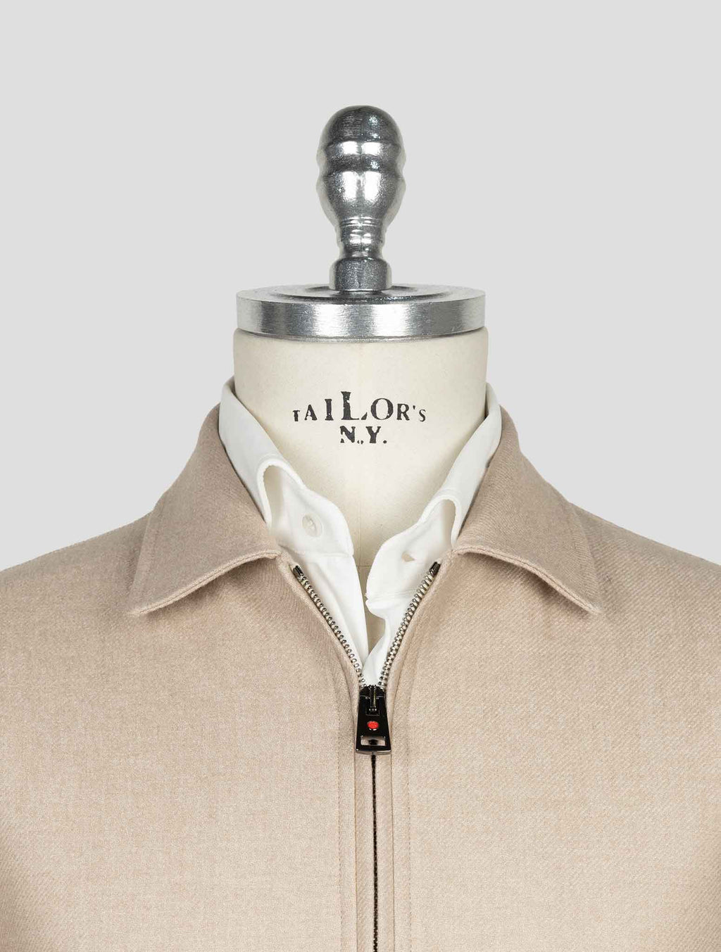 Kired Beige  Wool Pl  Coat 4