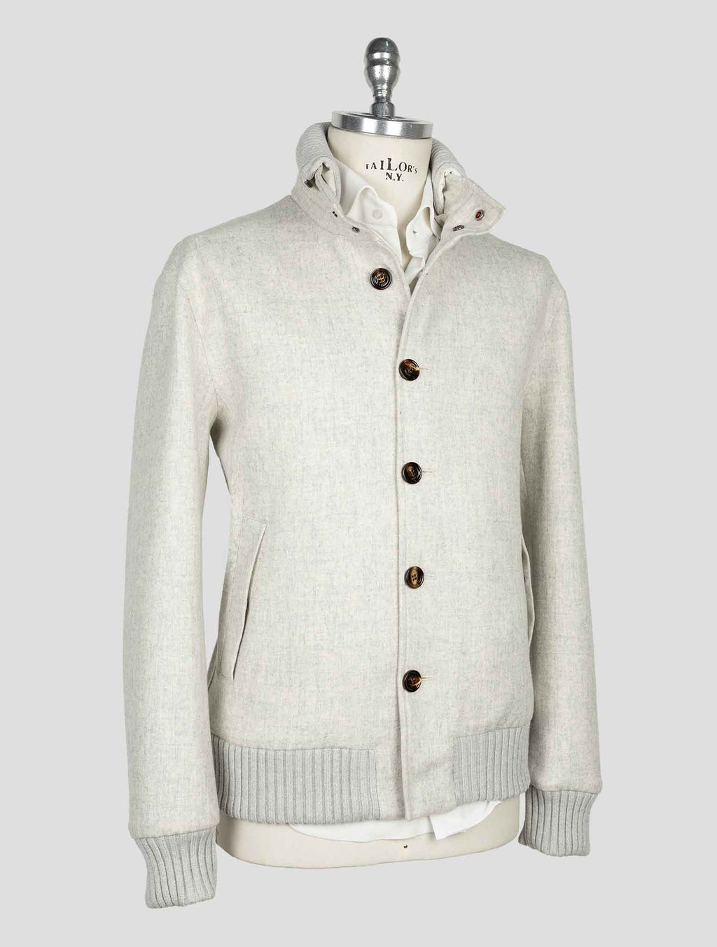 Kired Gray  Wool Pa Pl  Coat 2
