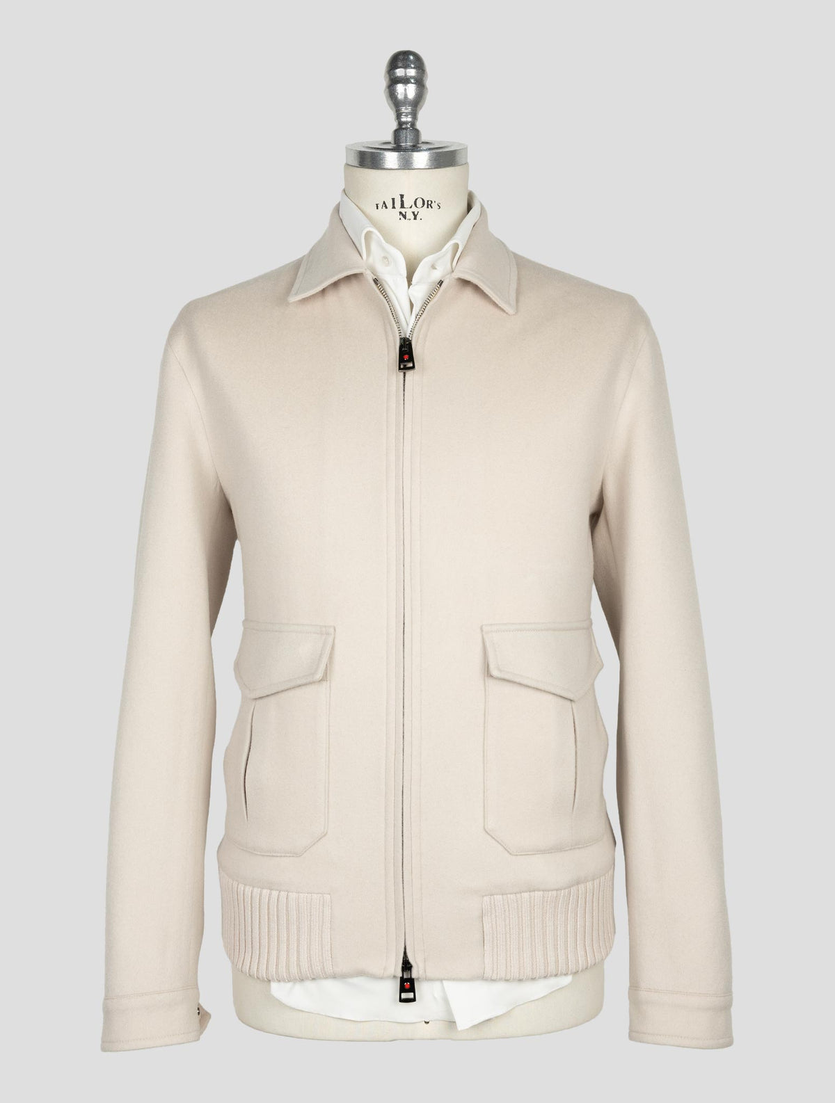 Kired Beige Cashmere  Coat 1