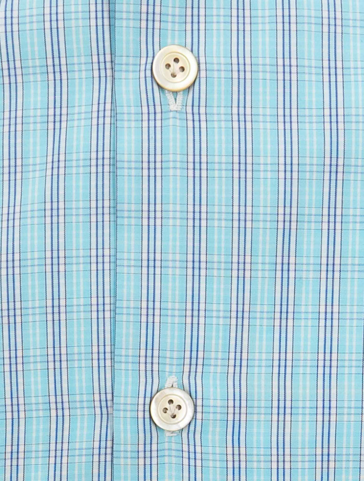 Kiton Light Blue White Cotton Shirt 3