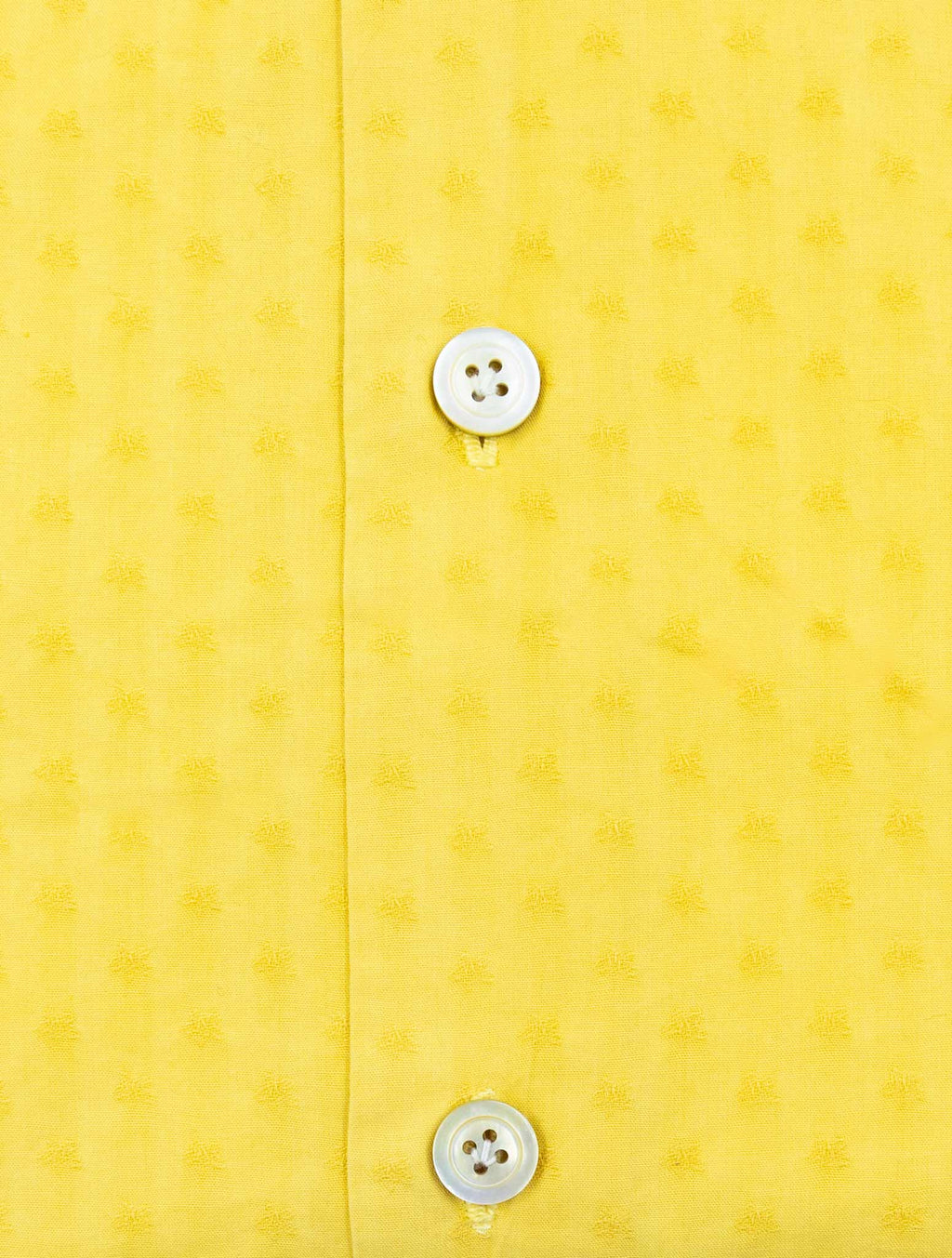 Kiton Yellow Cotton Shirt 3