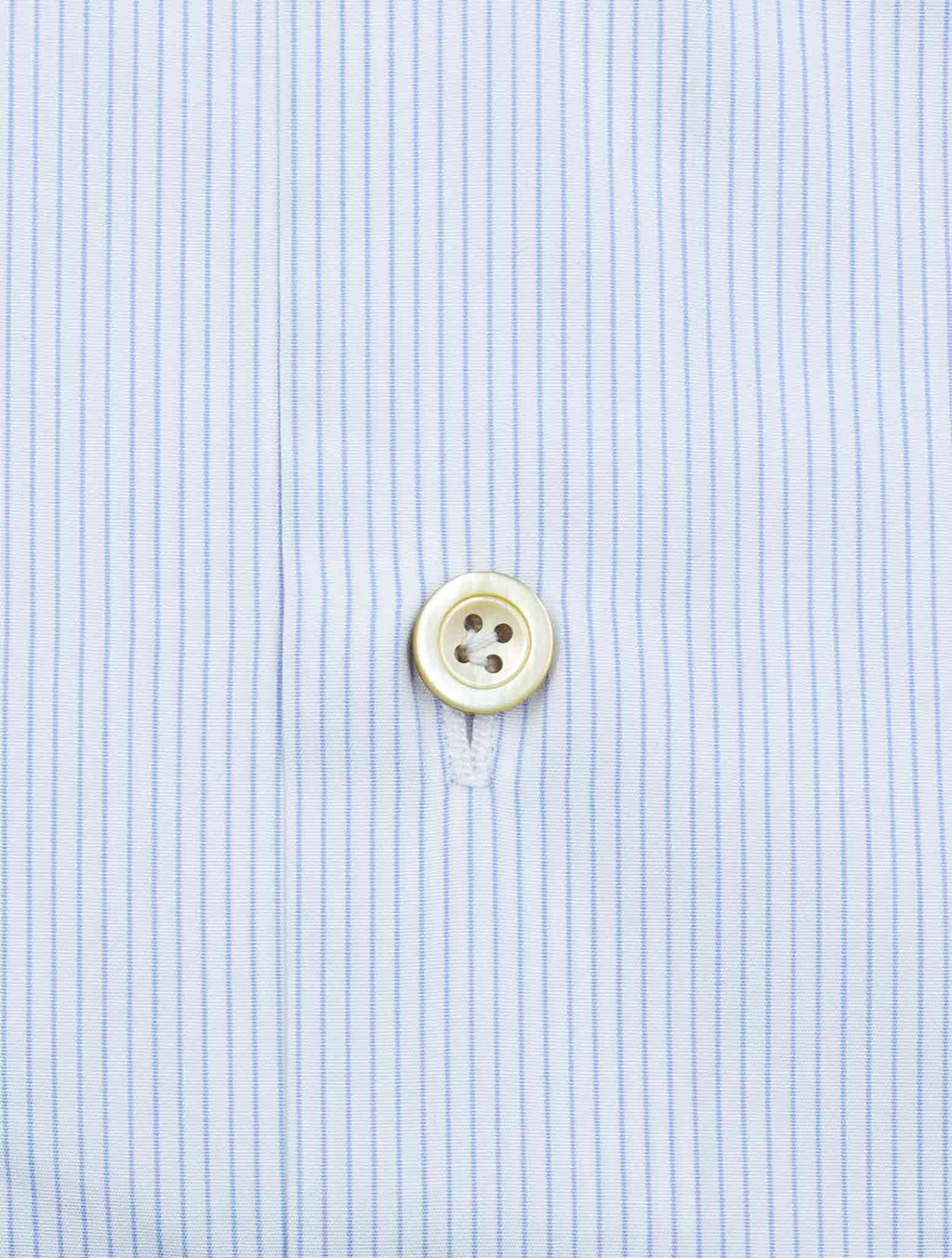 Kiton White Light Blue Cotton Shirt Short Sleeve 3