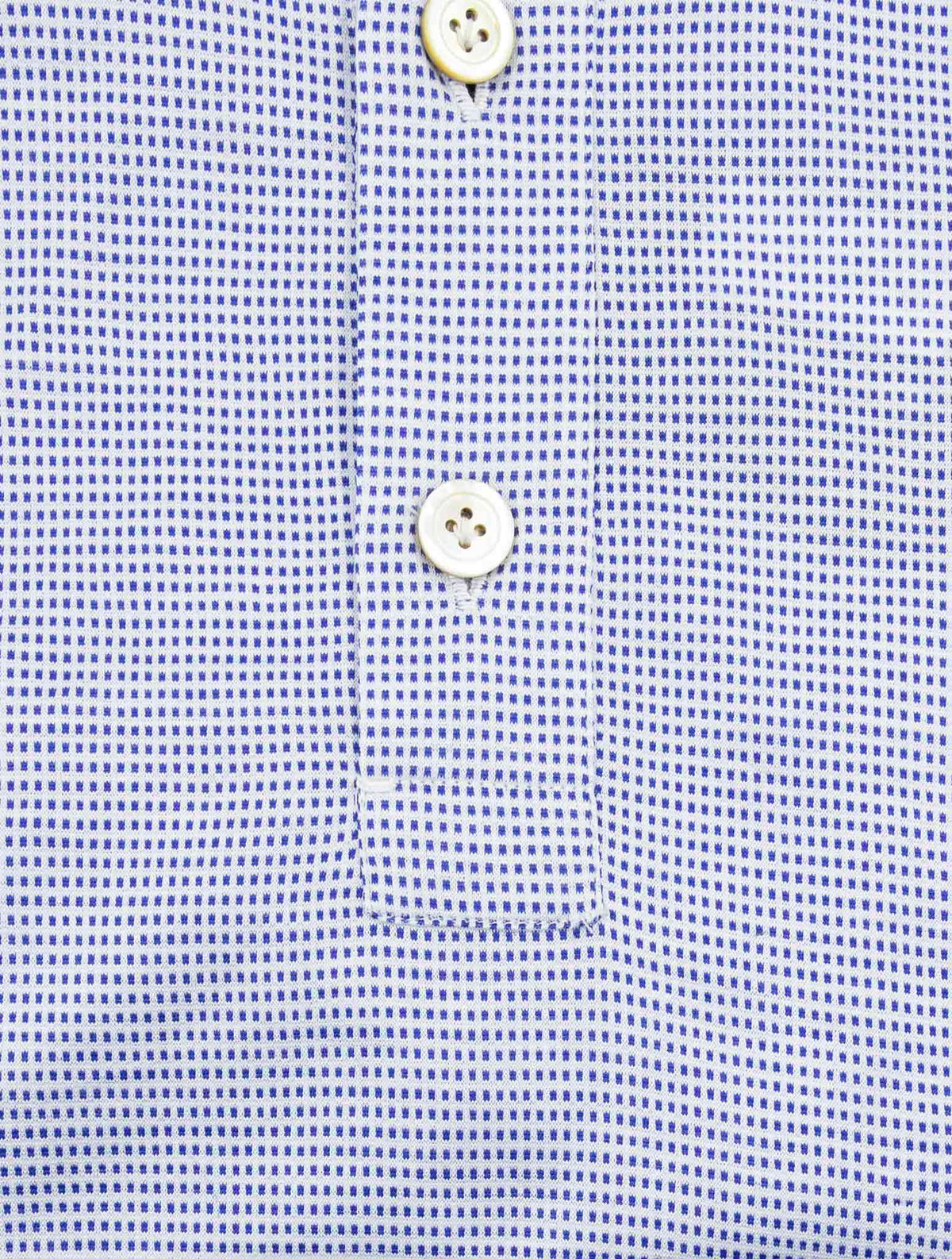 Kiton Blue Cotton Polo 3