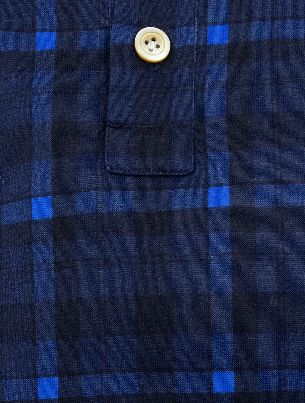 Kiton Blue Cotton Sweater Polo 3