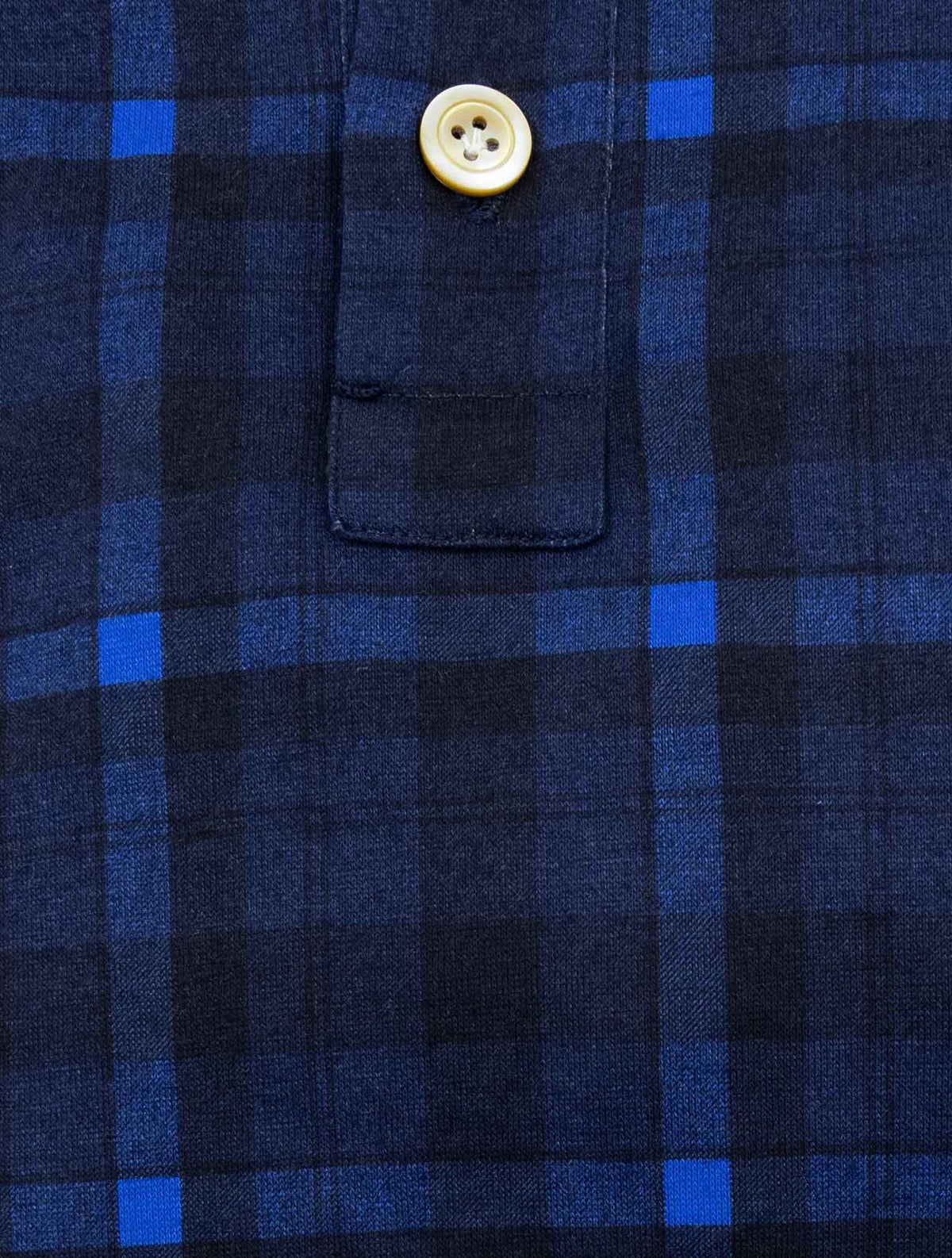 Kiton Blue Cotton Sweater Polo 3