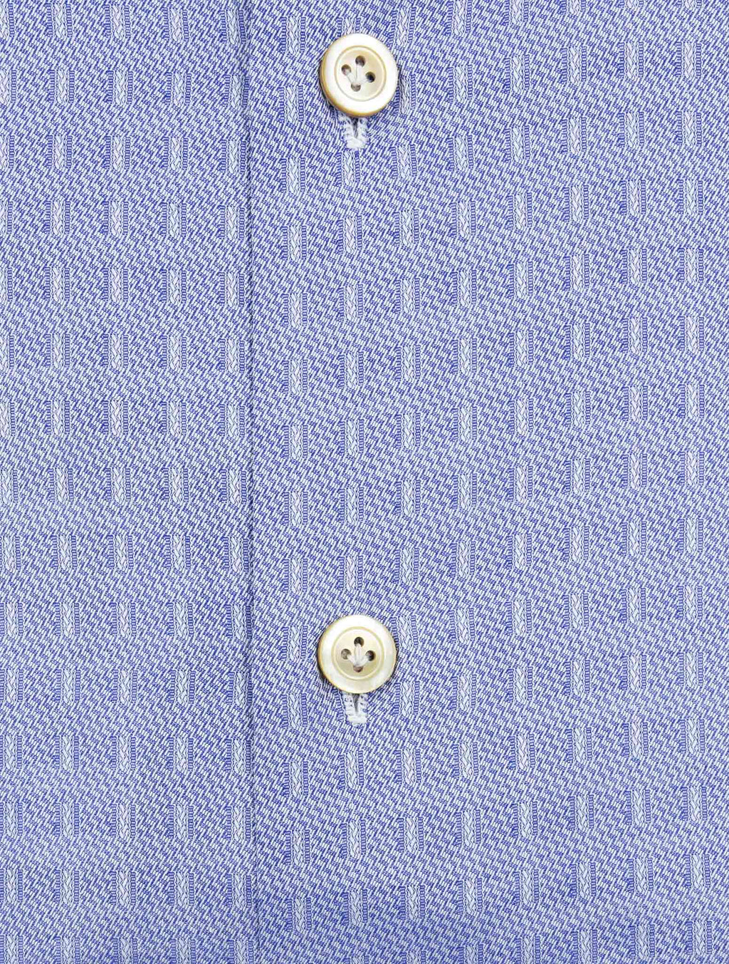 Kiton Blue Cotton Shirt 3