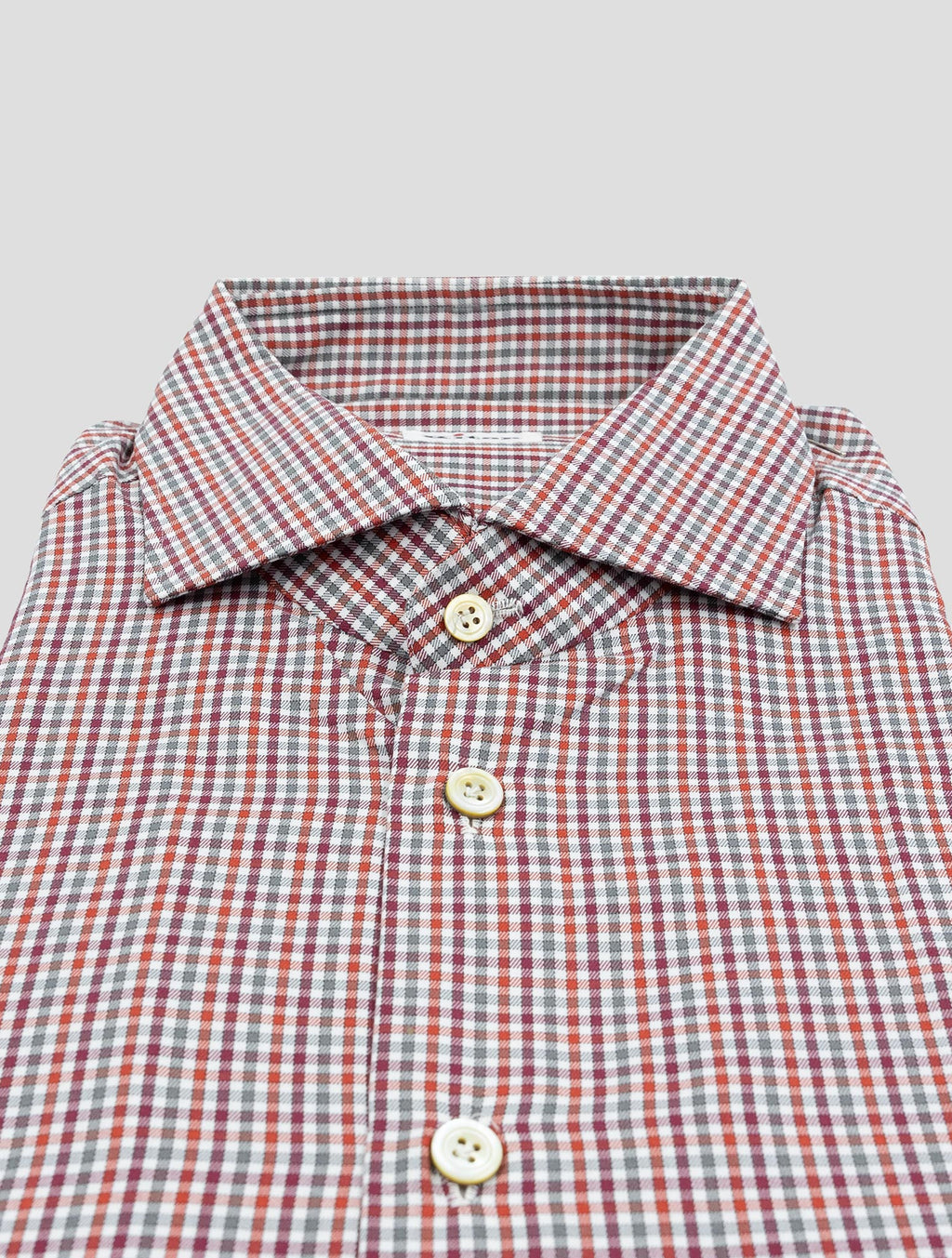 Kiton Multicolor Cotton Shirt 2