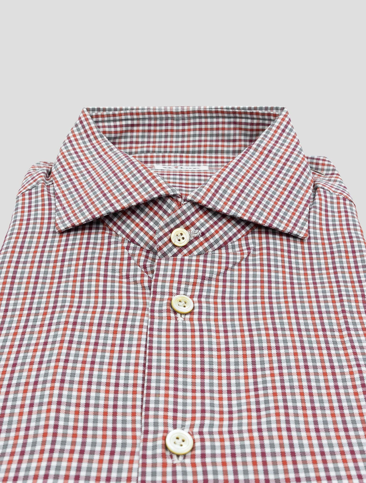 Kiton Multicolor Cotton Shirt 2