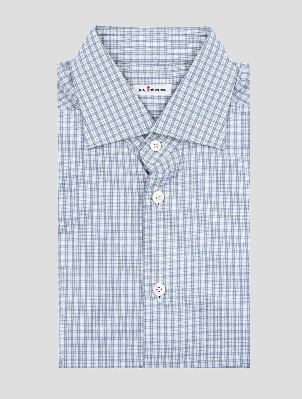 Kiton Multicolor Cotton Shirt 1