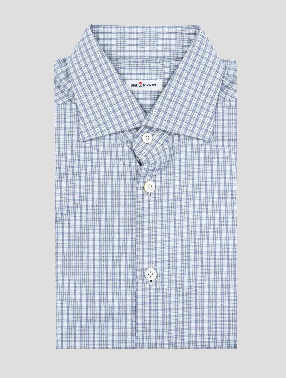 Kiton Multicolor Cotton Shirt 1