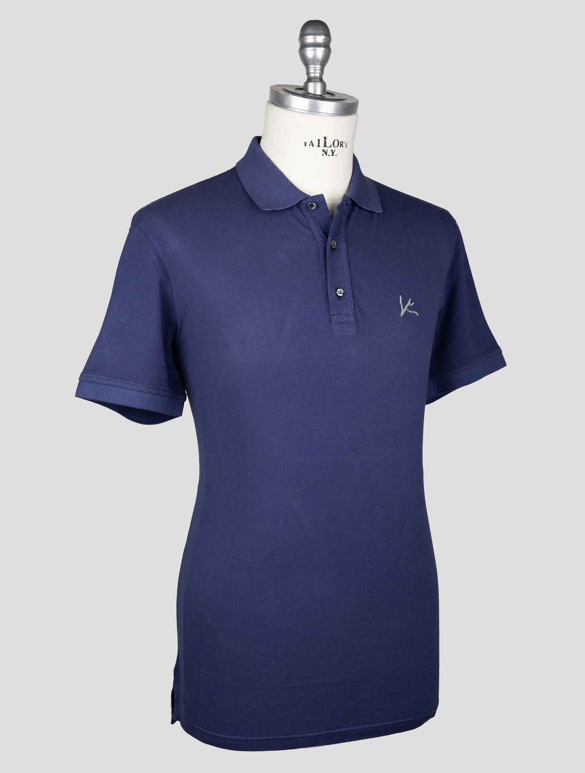 Isaia Blue Navy Cotton Polo 2