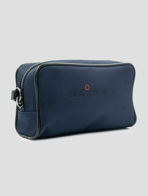 Kiton Blue Navy Pa Pochette