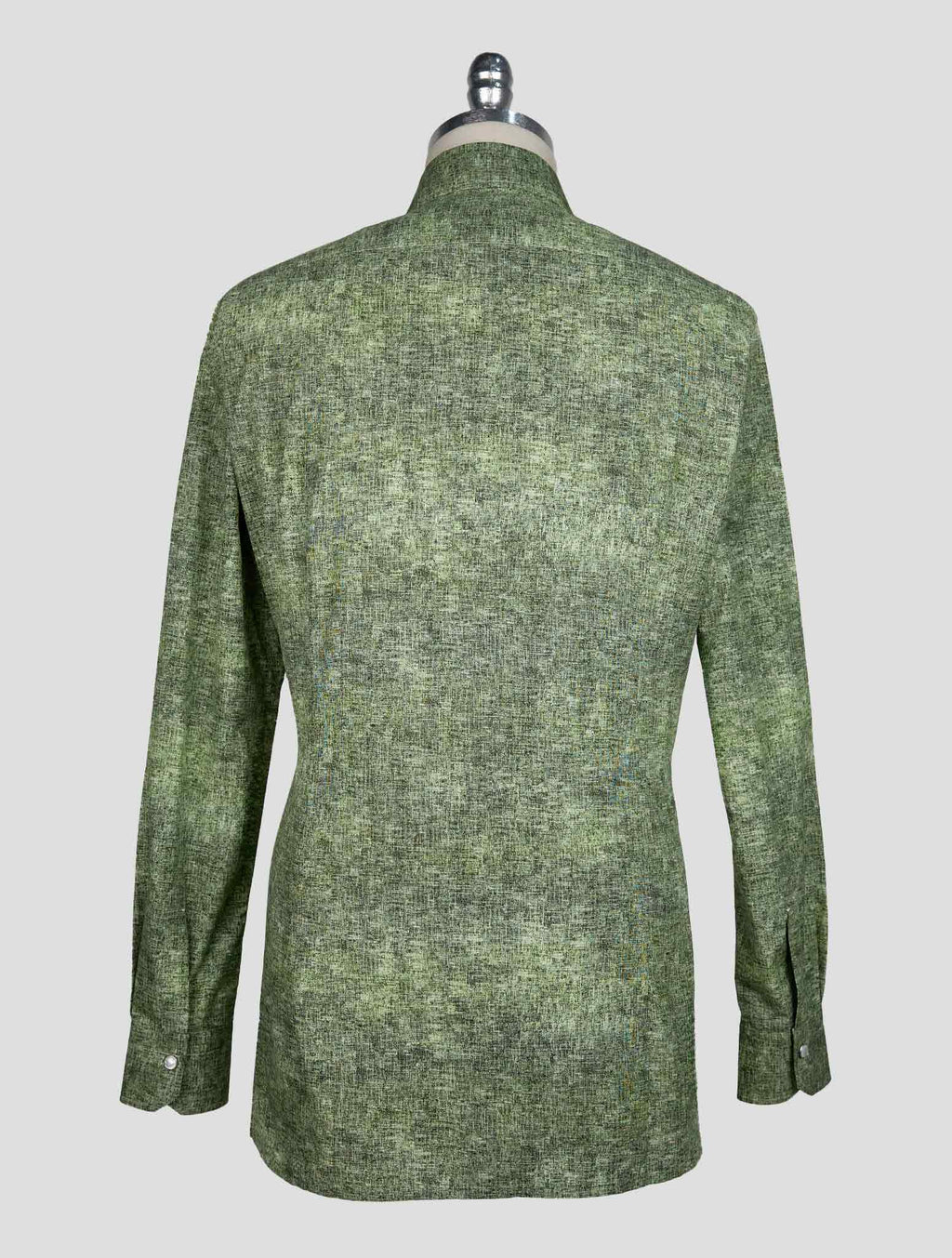 Kiton Green Cotton Shirt 3