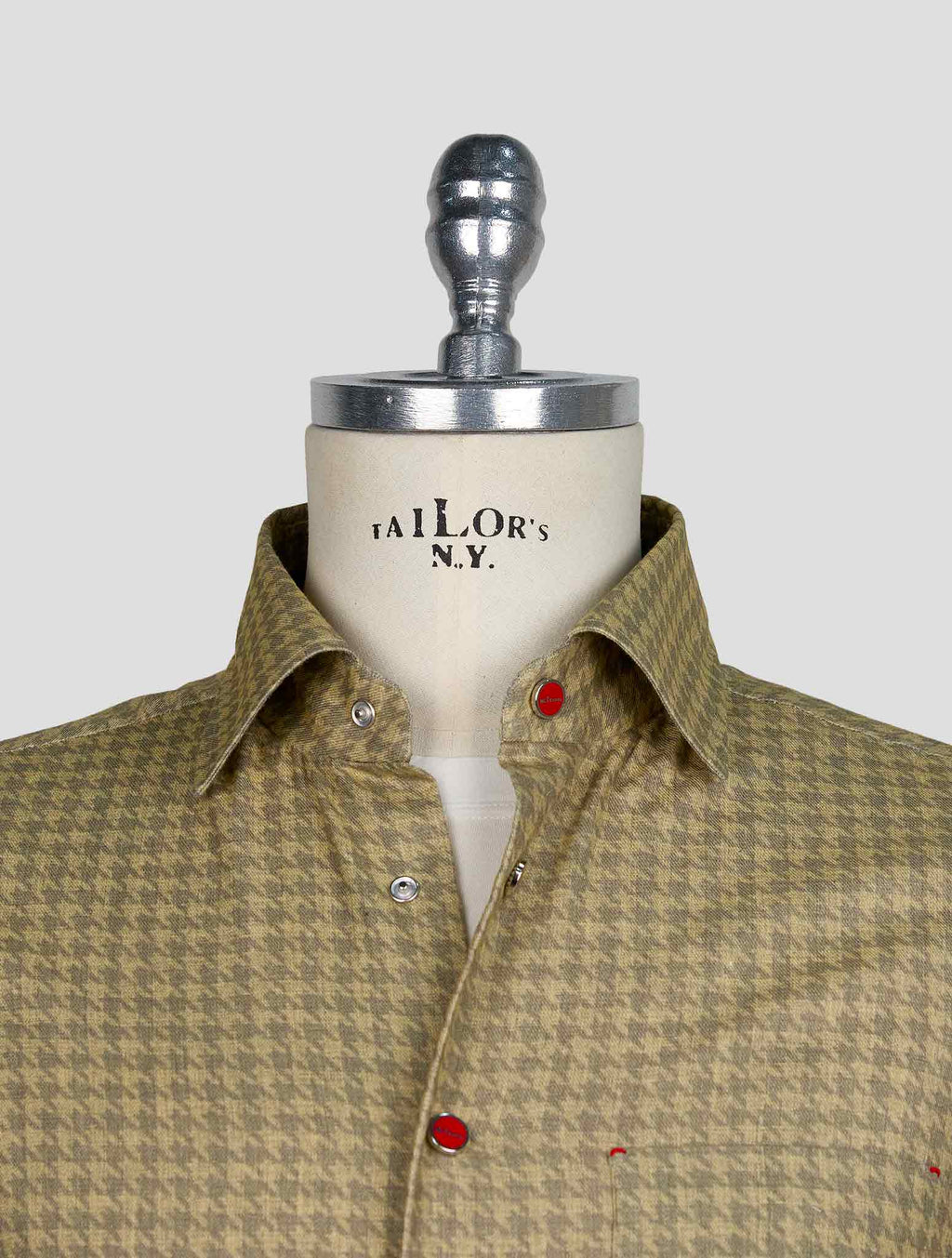 Kiton Green Cotton Shirt 4
