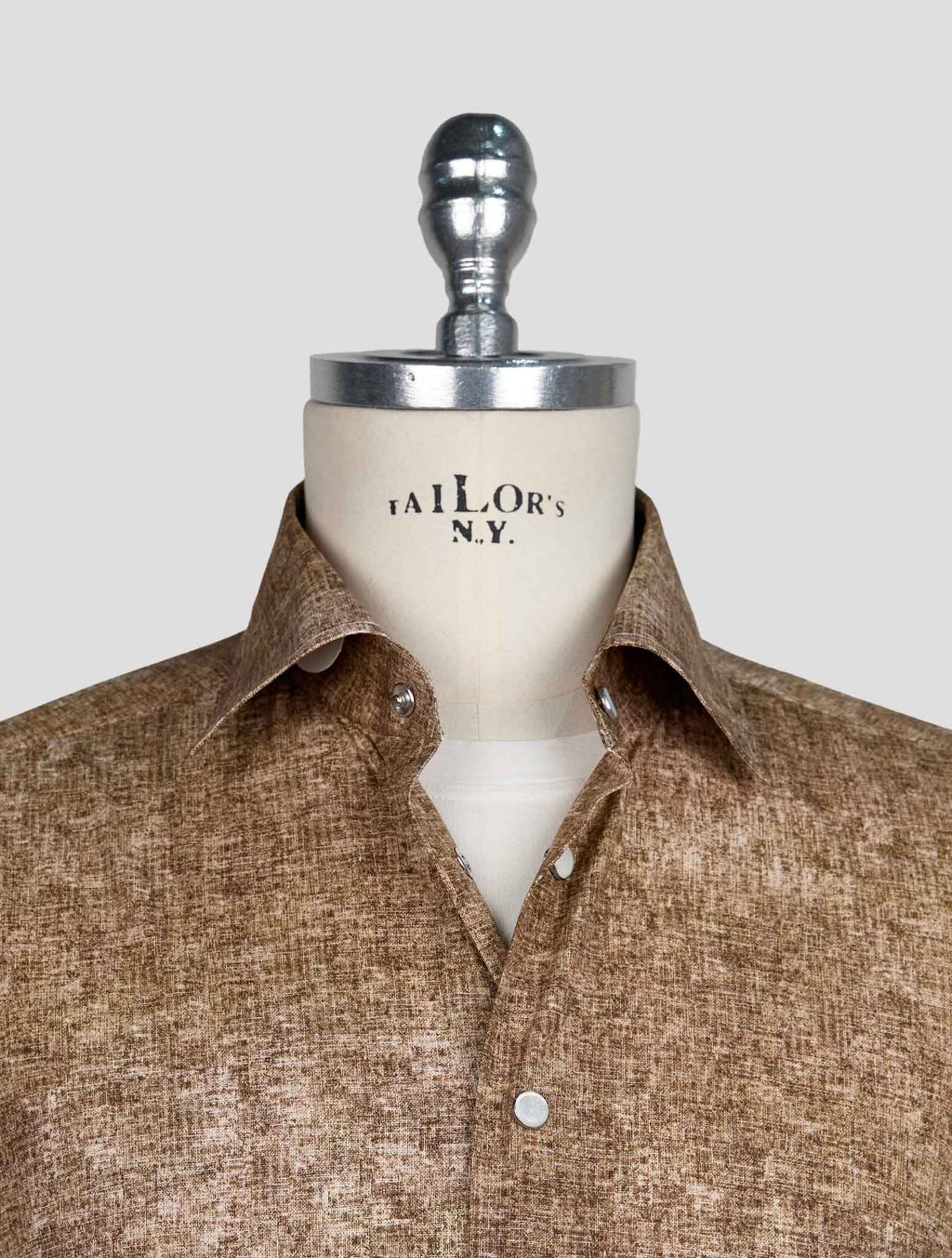 Kiton Brown Cotton  Shirt 4