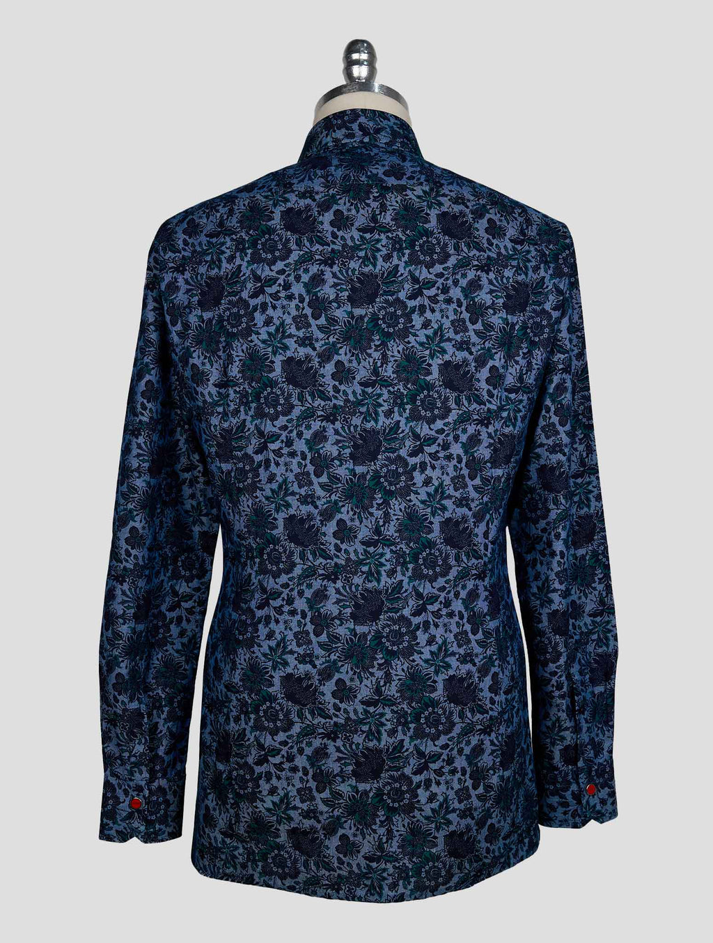Kiton Blue Green Cotton Shirt 3