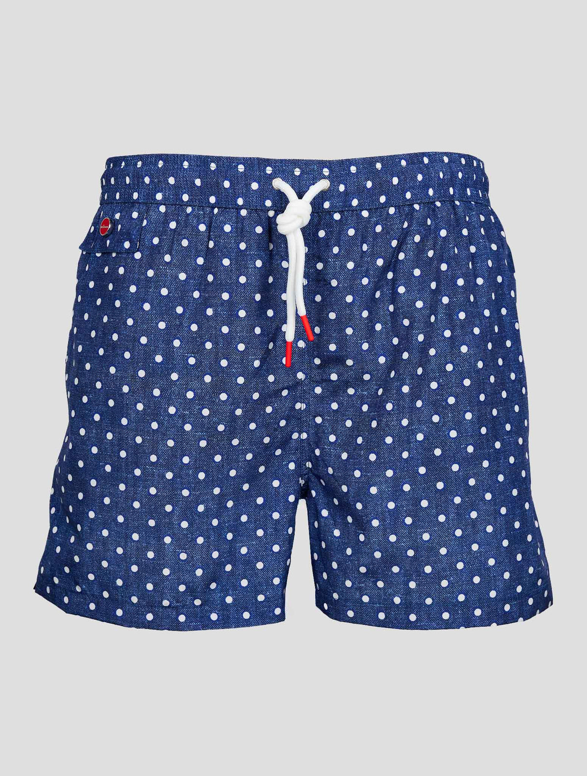 Blue White PL Swim Trunks 1